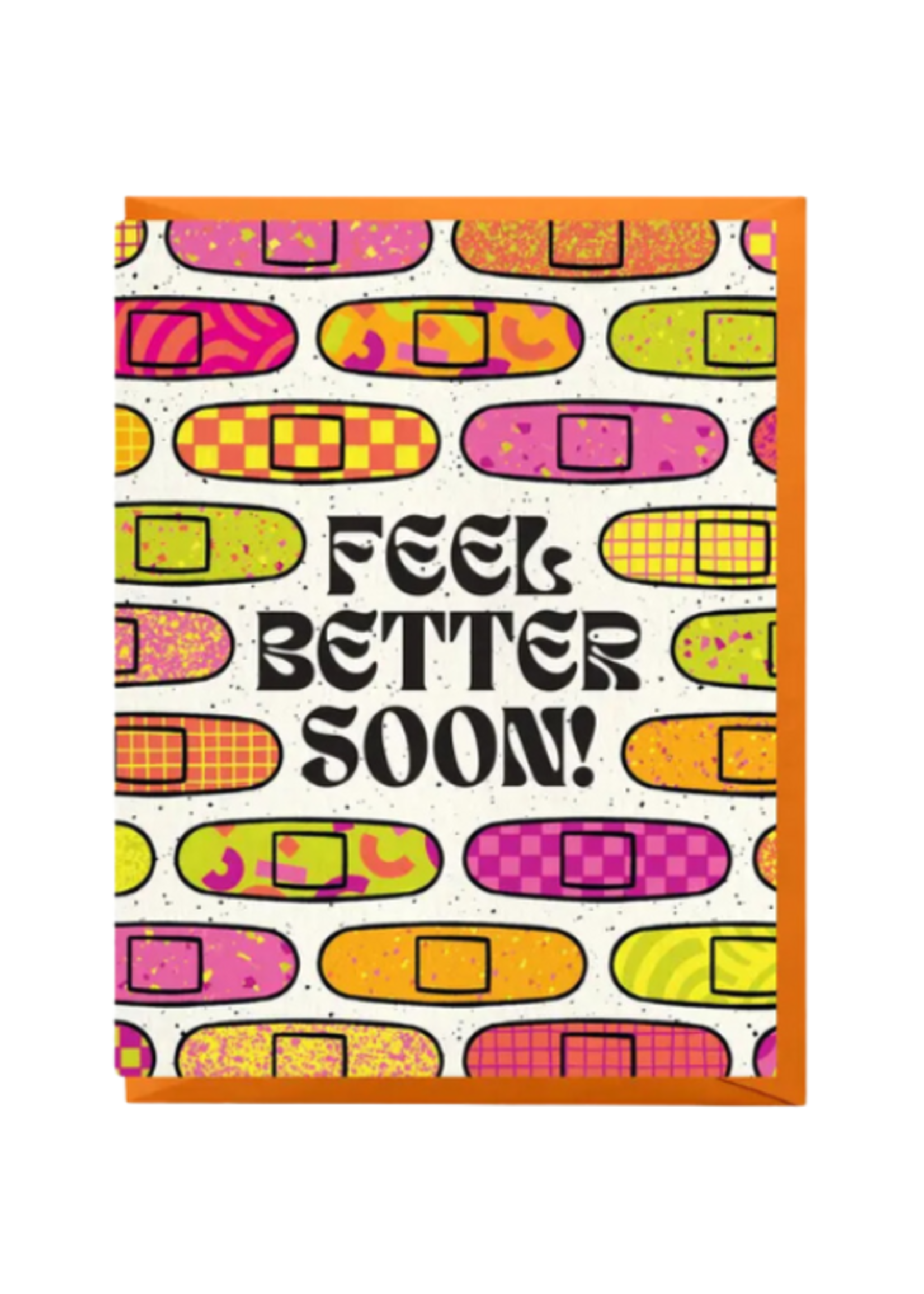 Boss Dotty Paper Co. Get Well Soon Card - Bandages