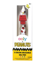 Ooly Ooly + Peanuts - 3 Color Erasable Gel Pen