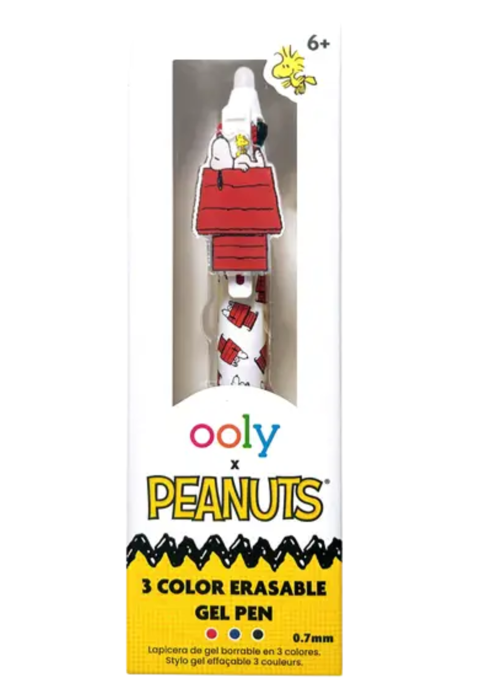 Ooly Ooly + Peanuts - 3 Color Erasable Gel Pen