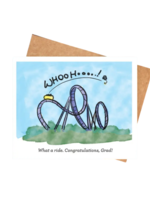 Brightspot Design Graduation Card - Wild Ride