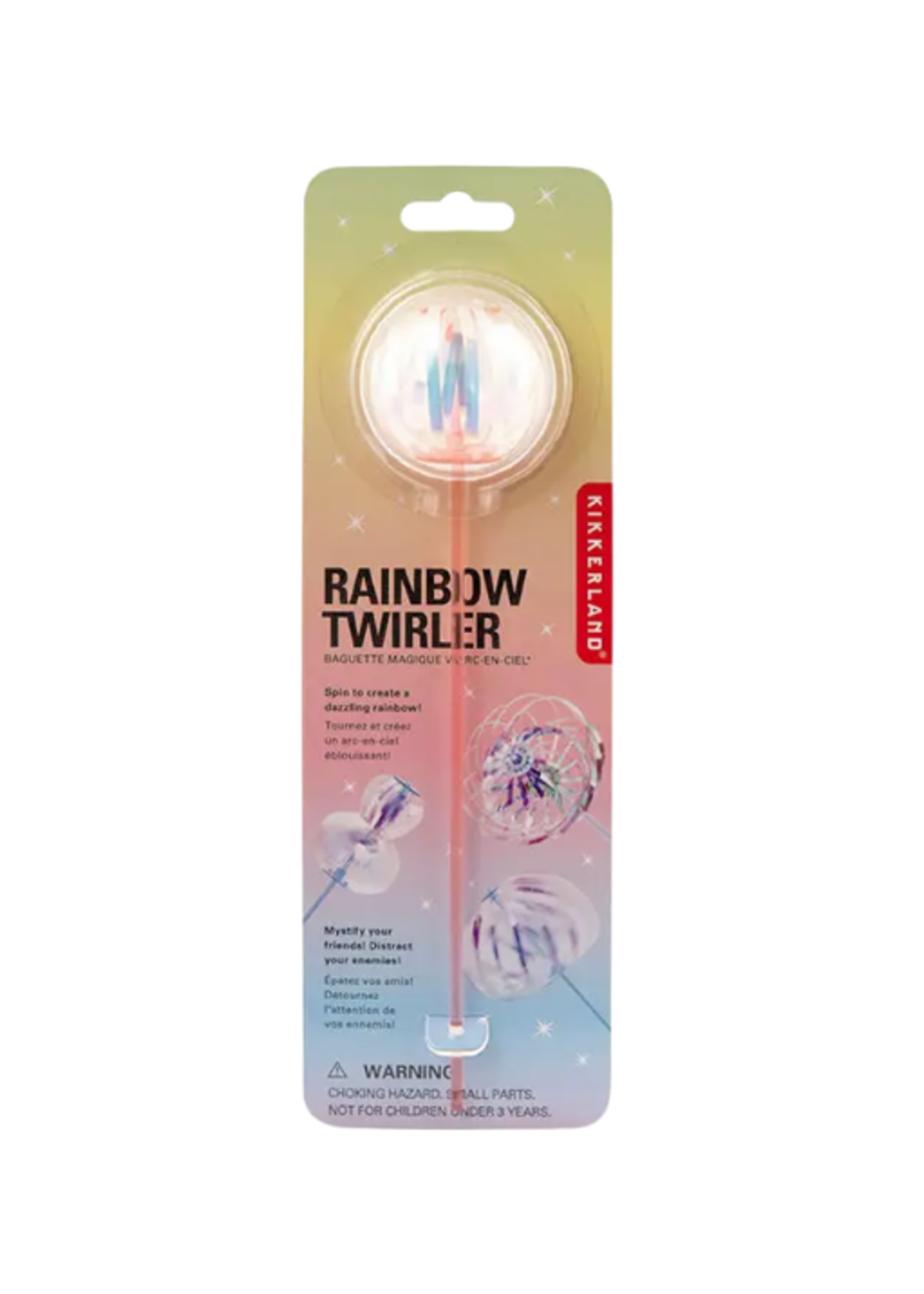 Kikkerland Design Inc Rainbow Spinner