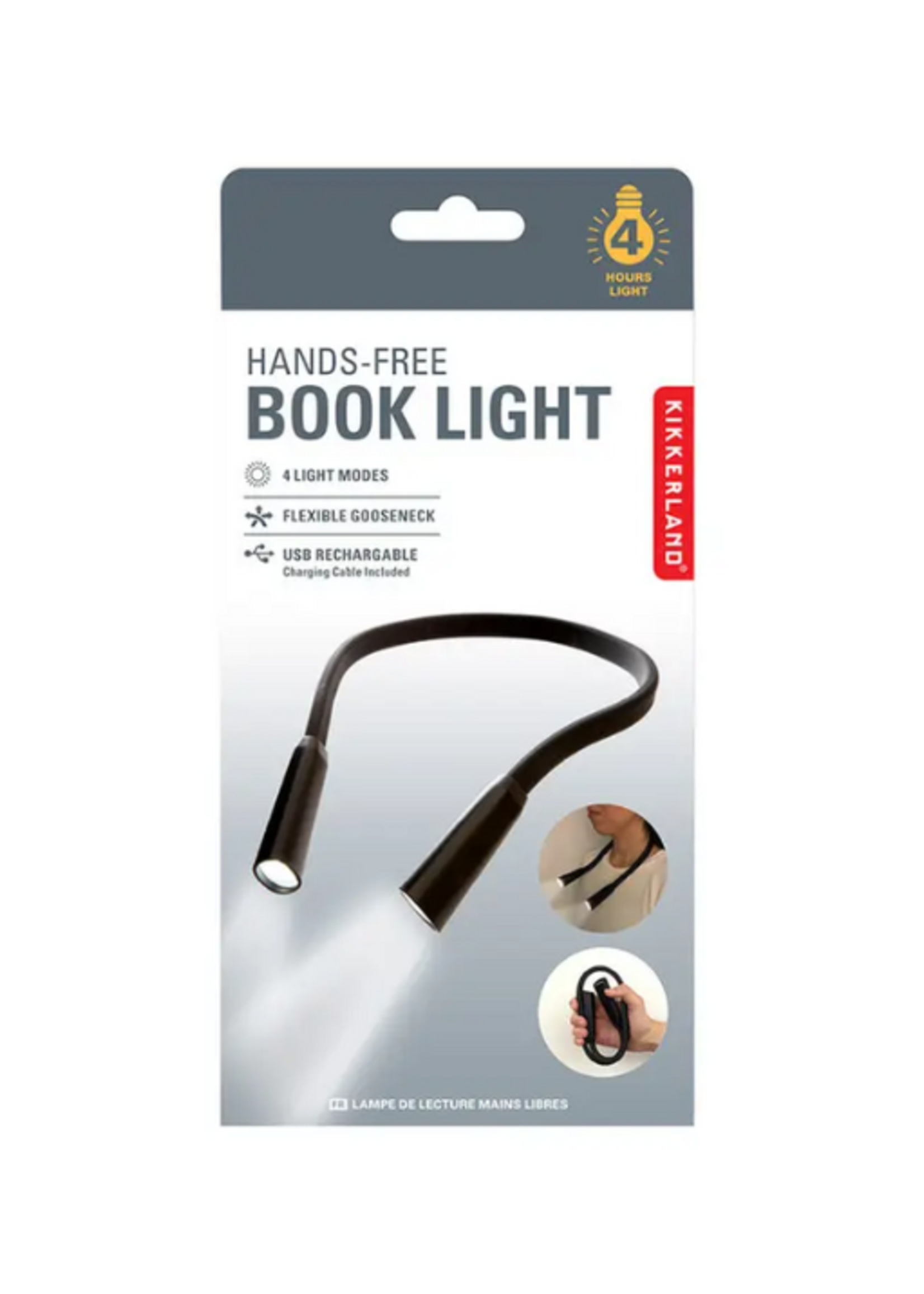 Kikkerland Design Inc Hands-Free Book Light