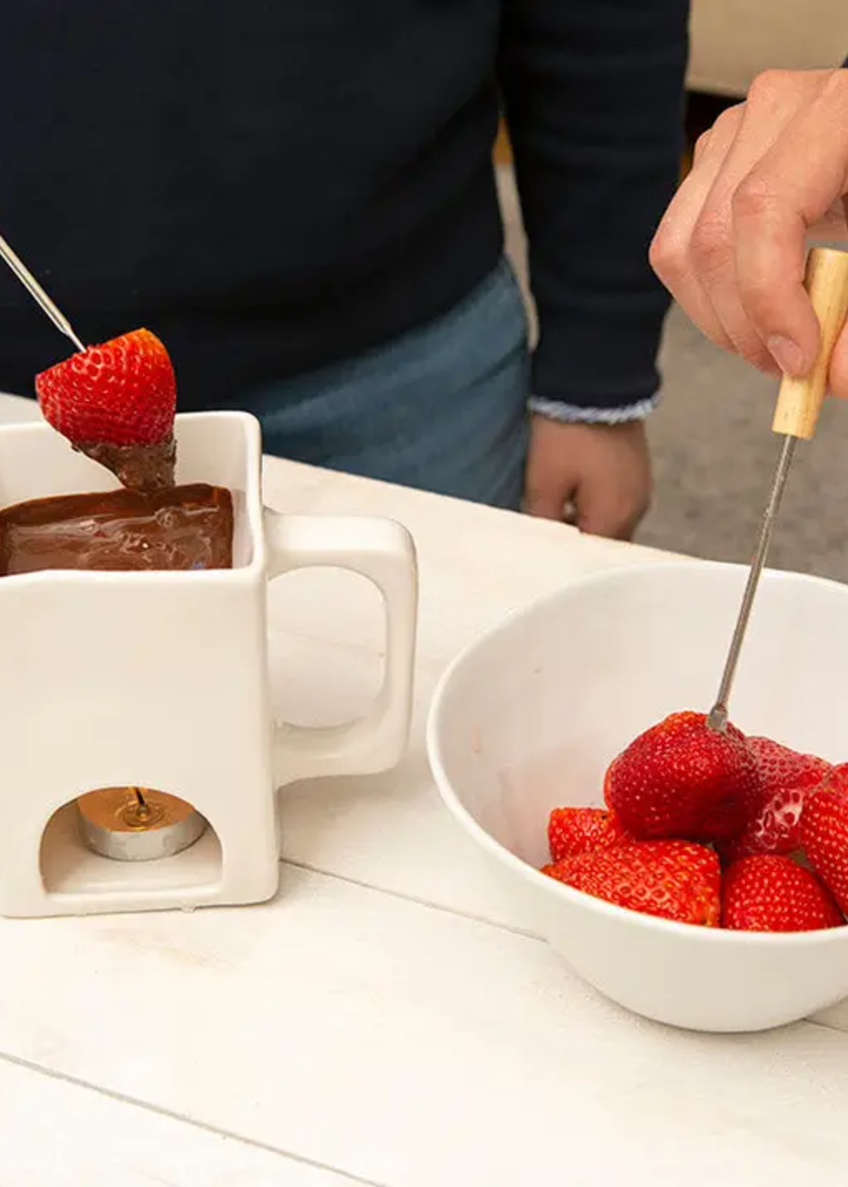Kikkerland Design Inc Fondue for Two