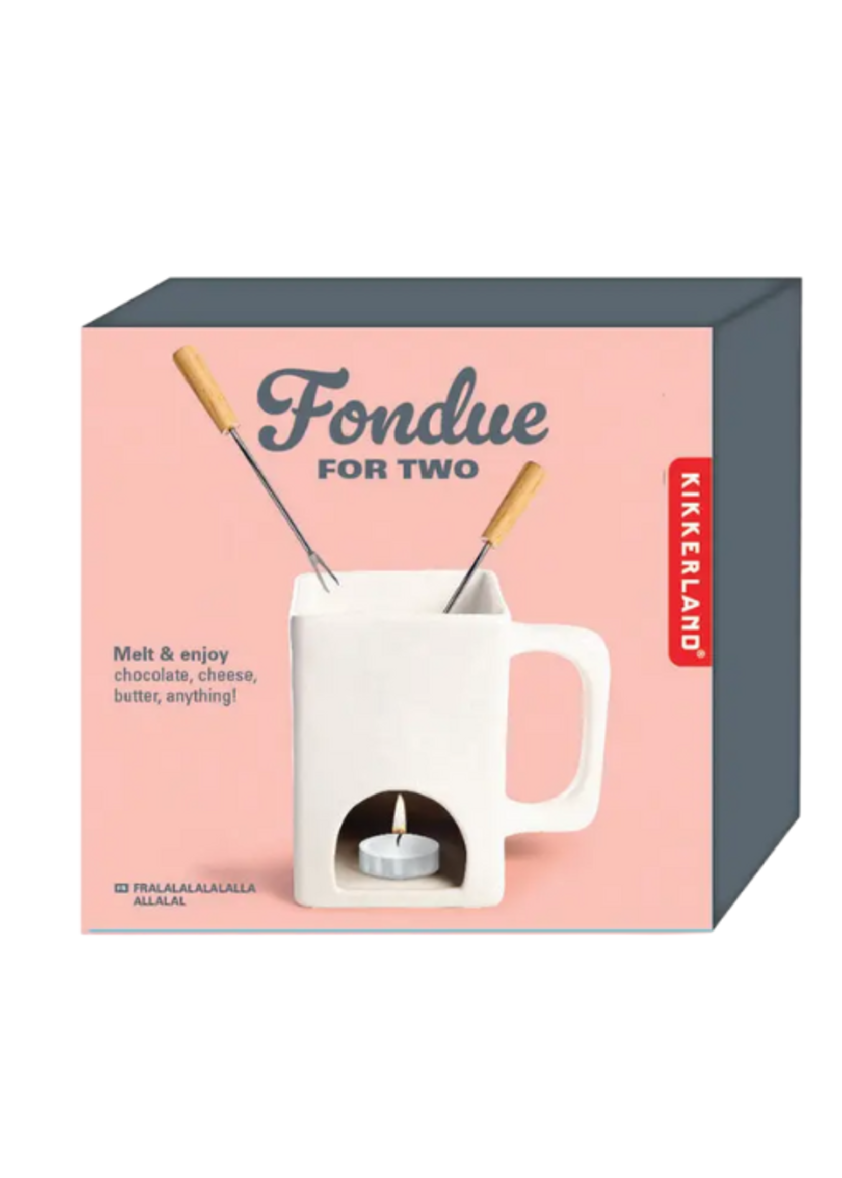 Kikkerland Design Inc Fondue for Two