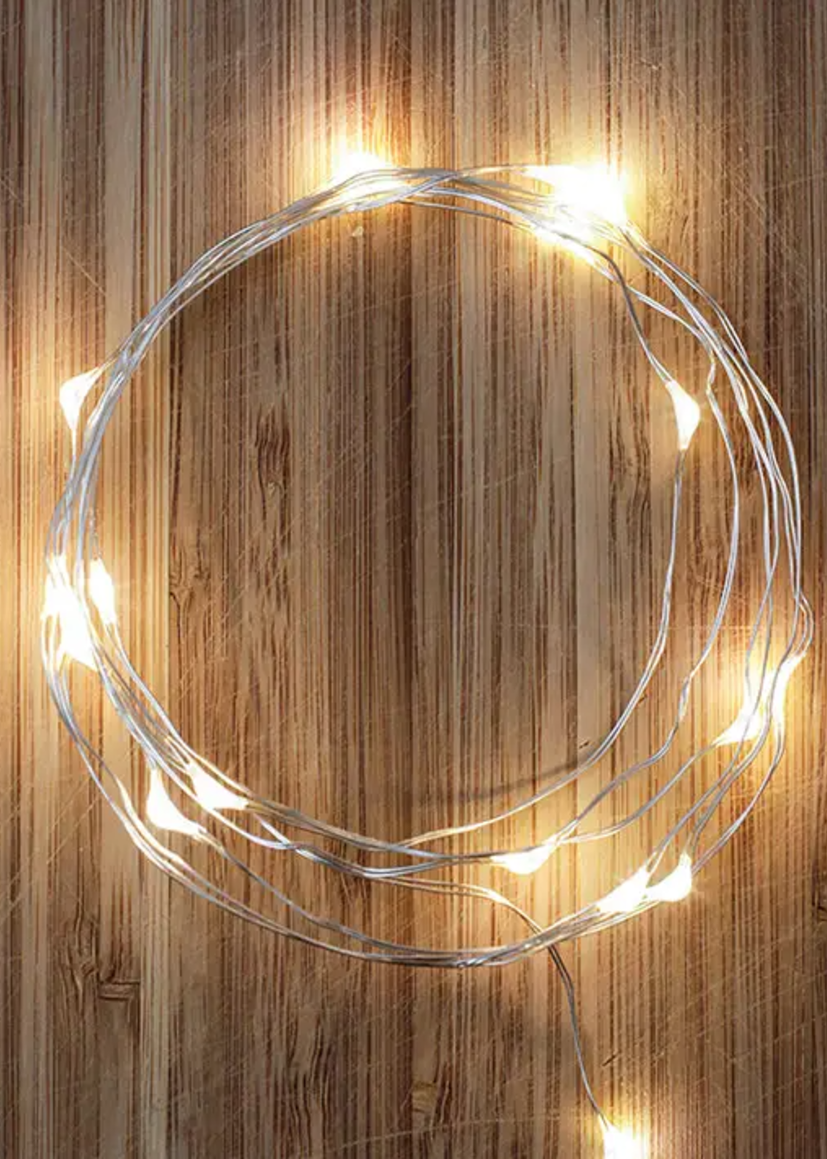 Kikkerland Design Inc Silver Wire Lights