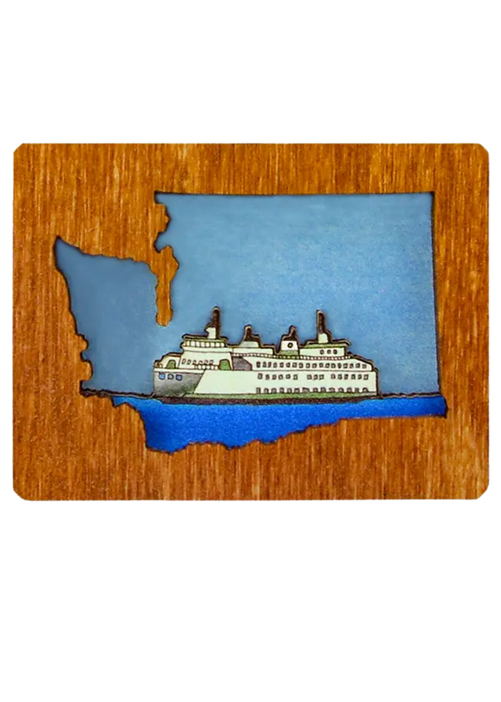 20 Leagues Ferry Magnet