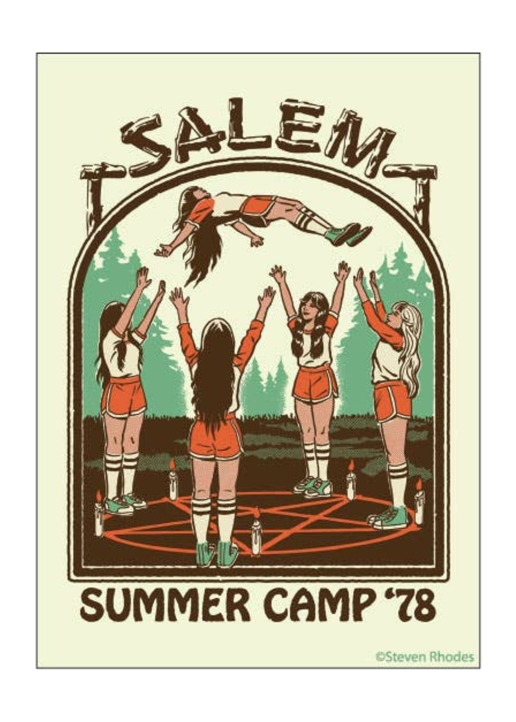 Ephemera Salem Summer Camp '78 Magnet