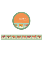Girl of All Work Shiba Dogs Washi Tape