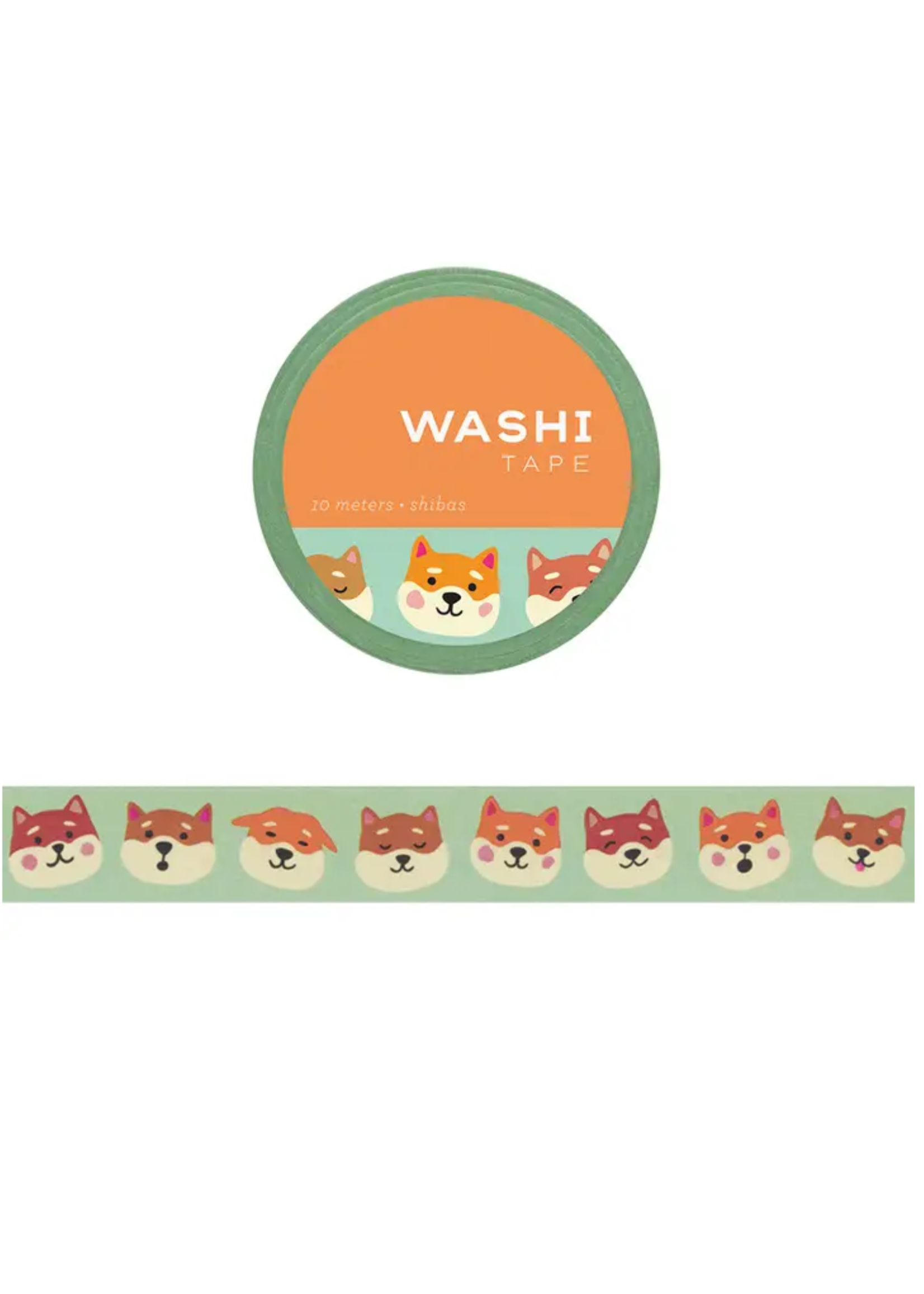 Girl of All Work Shiba Dogs Washi Tape