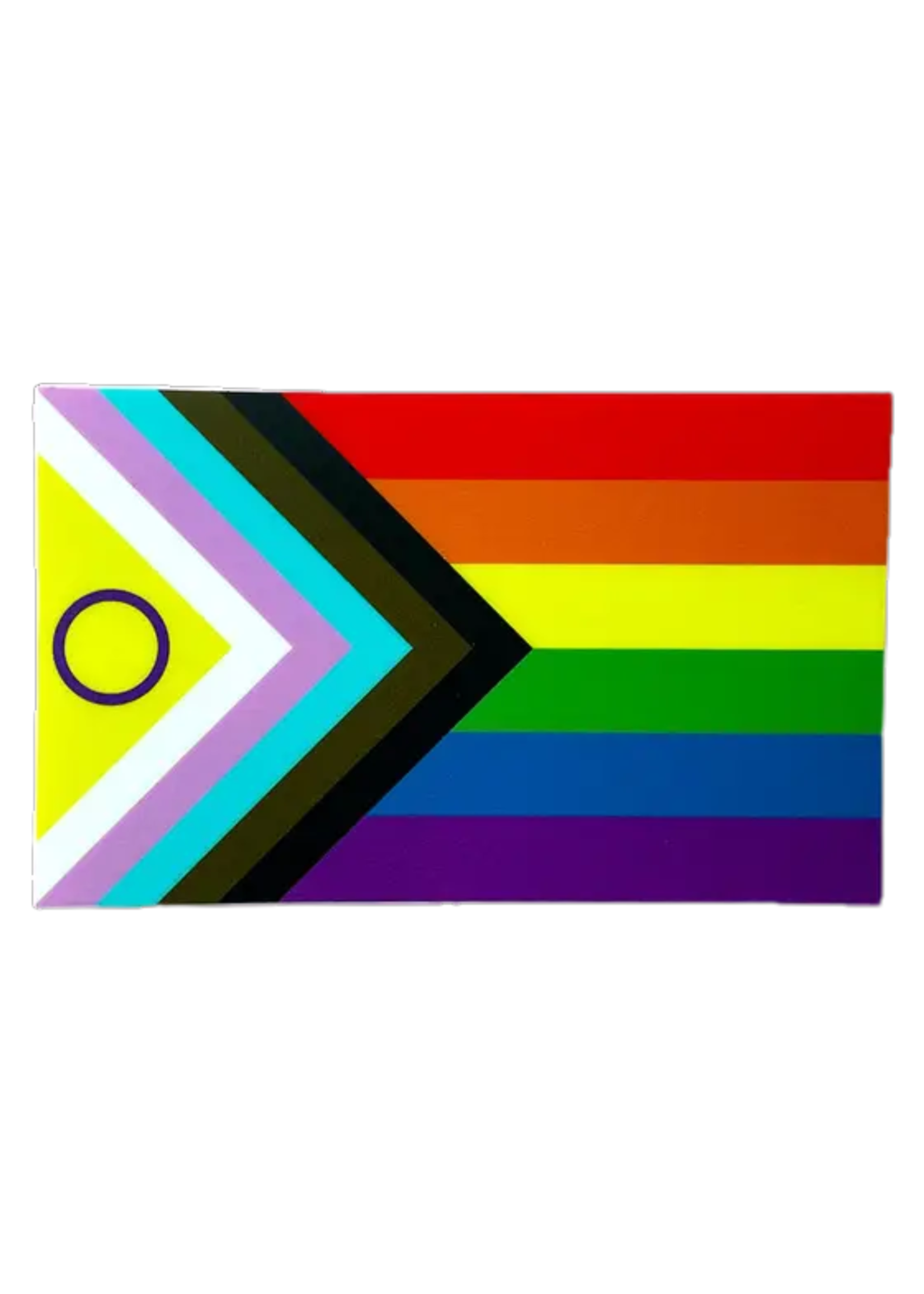 Flags For Good Intersex Progress Pride Flag Sticker
