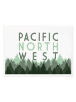 Lantern Press Pacific North West Pine Trees Magnet