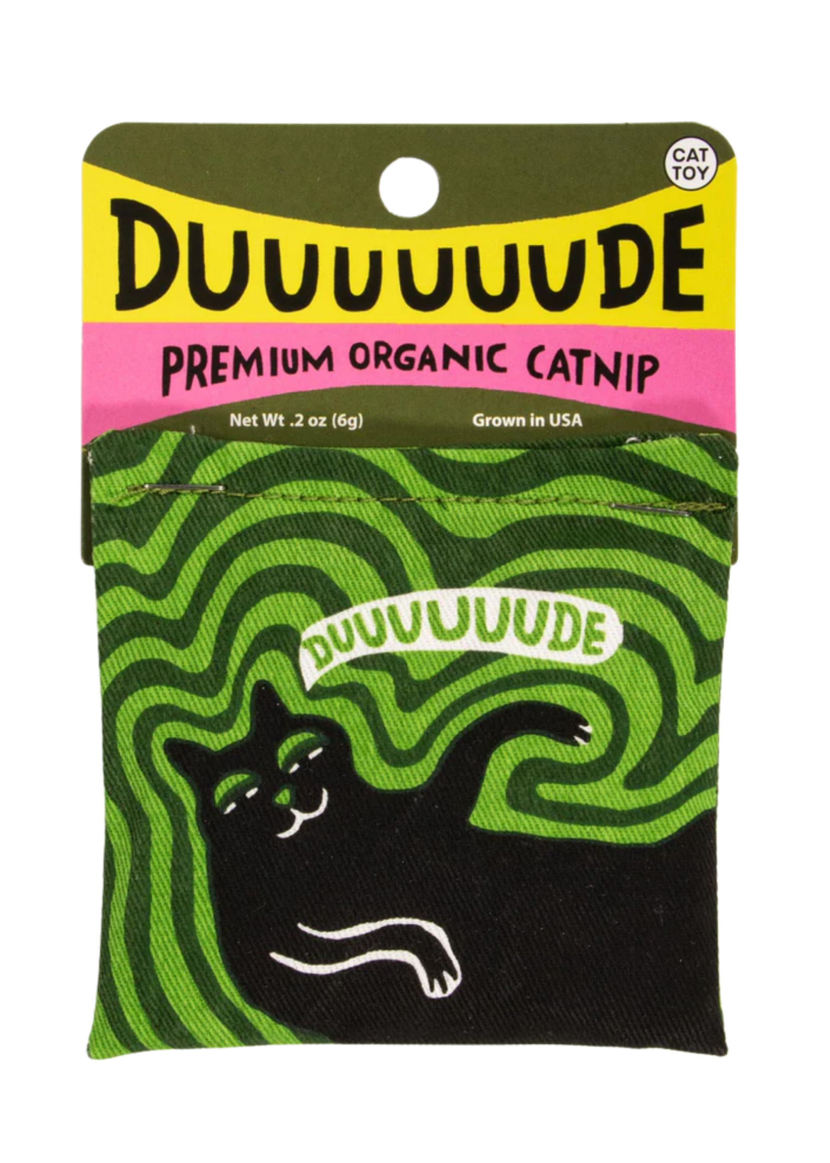 Blue Q Duuuuuude Cat Nip Bag