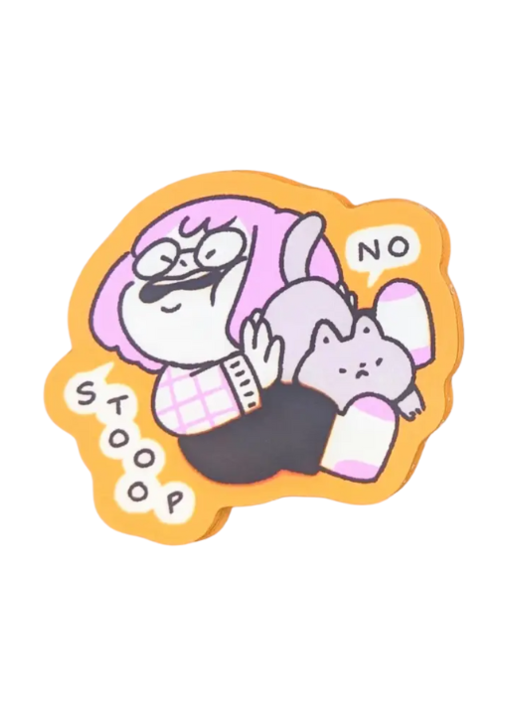 lauradzeng Cat Butt In Face Sticker