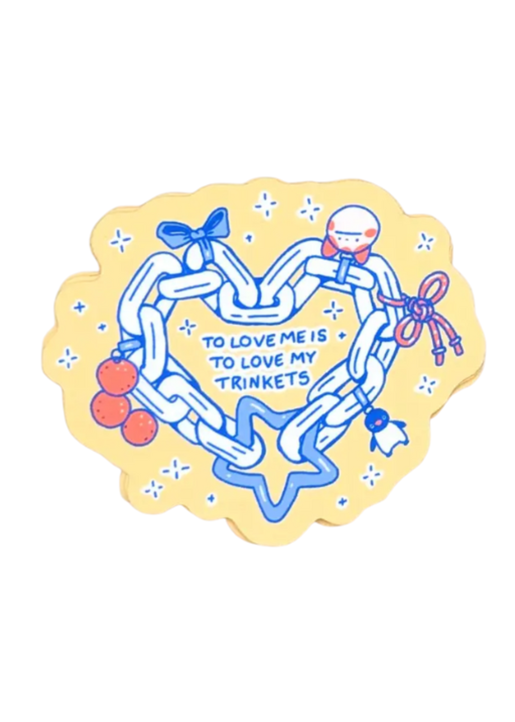 lauradzeng To Love My Trinkets Sticker