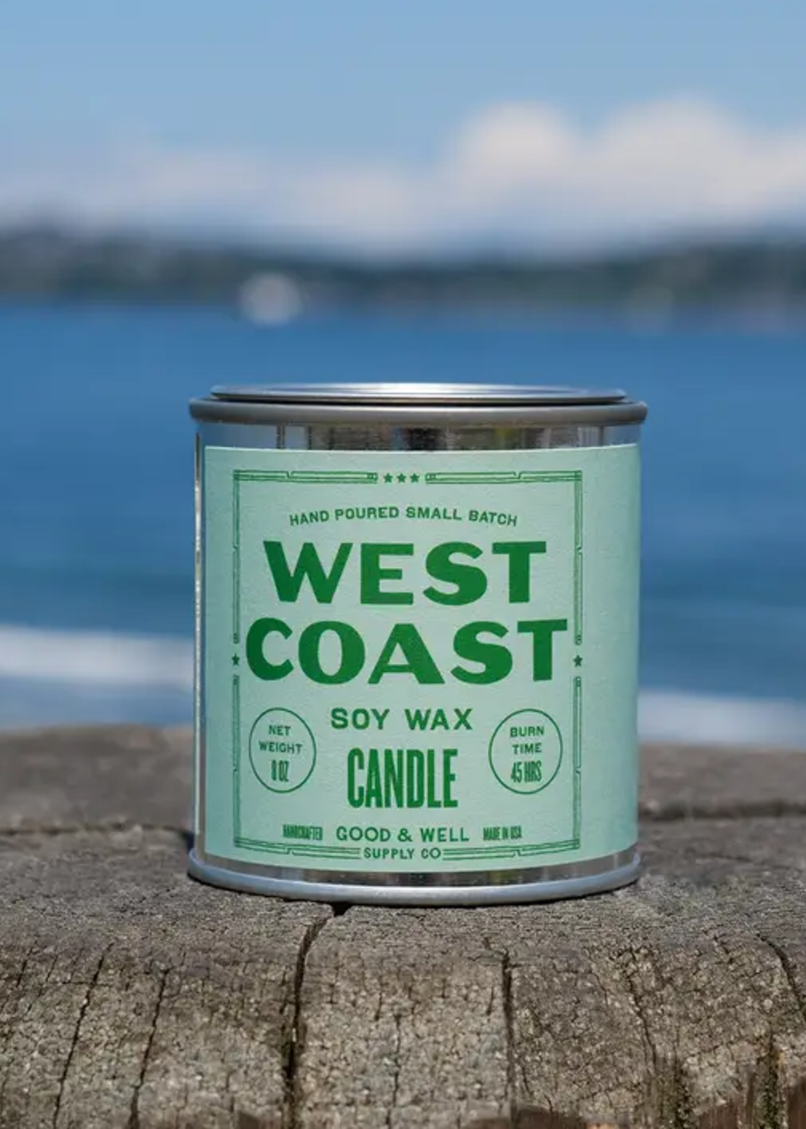Good & Well Supply Co. West Coast 8oz Candle