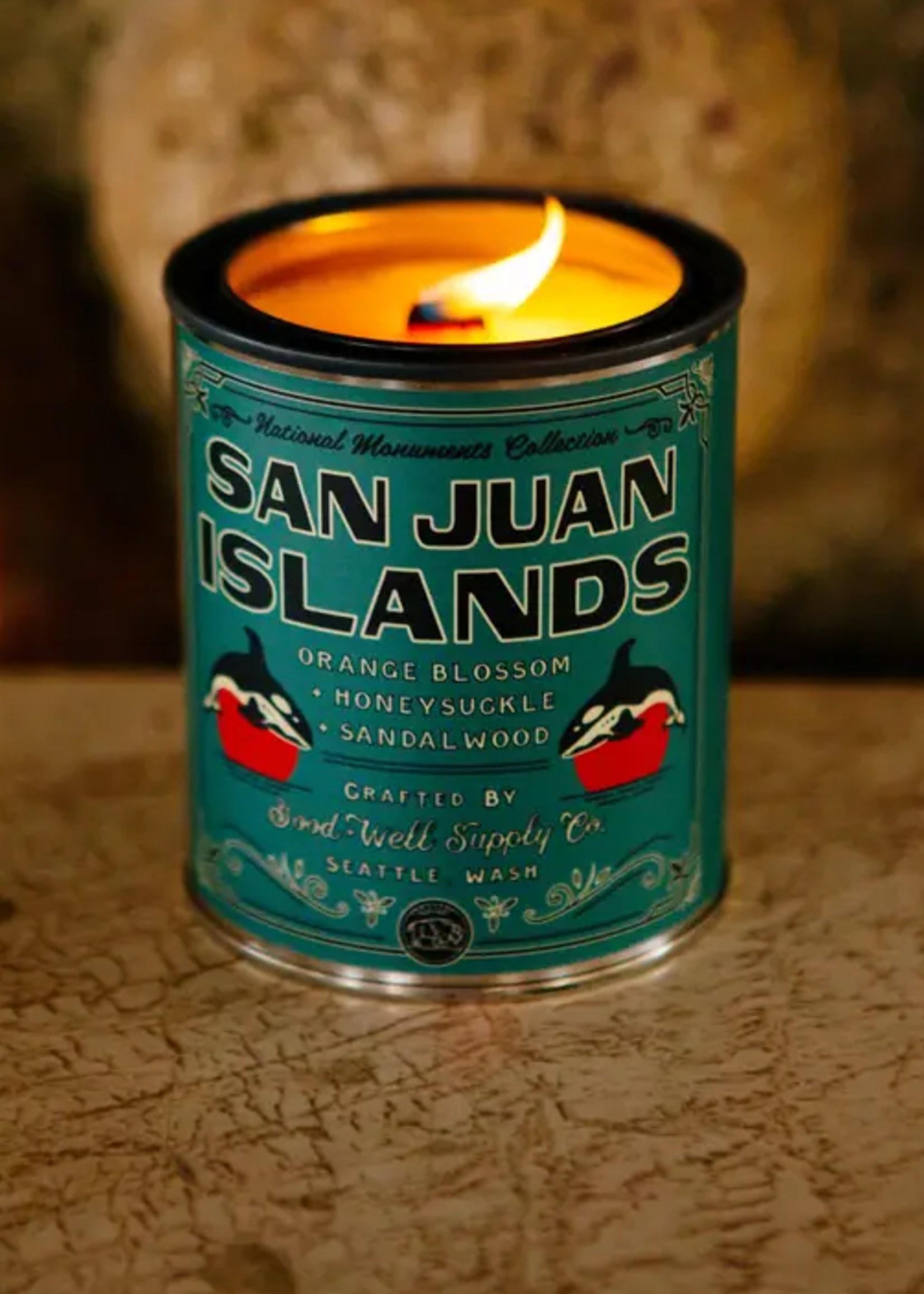 Good & Well Supply Co. San Juan Islands National Park Candle