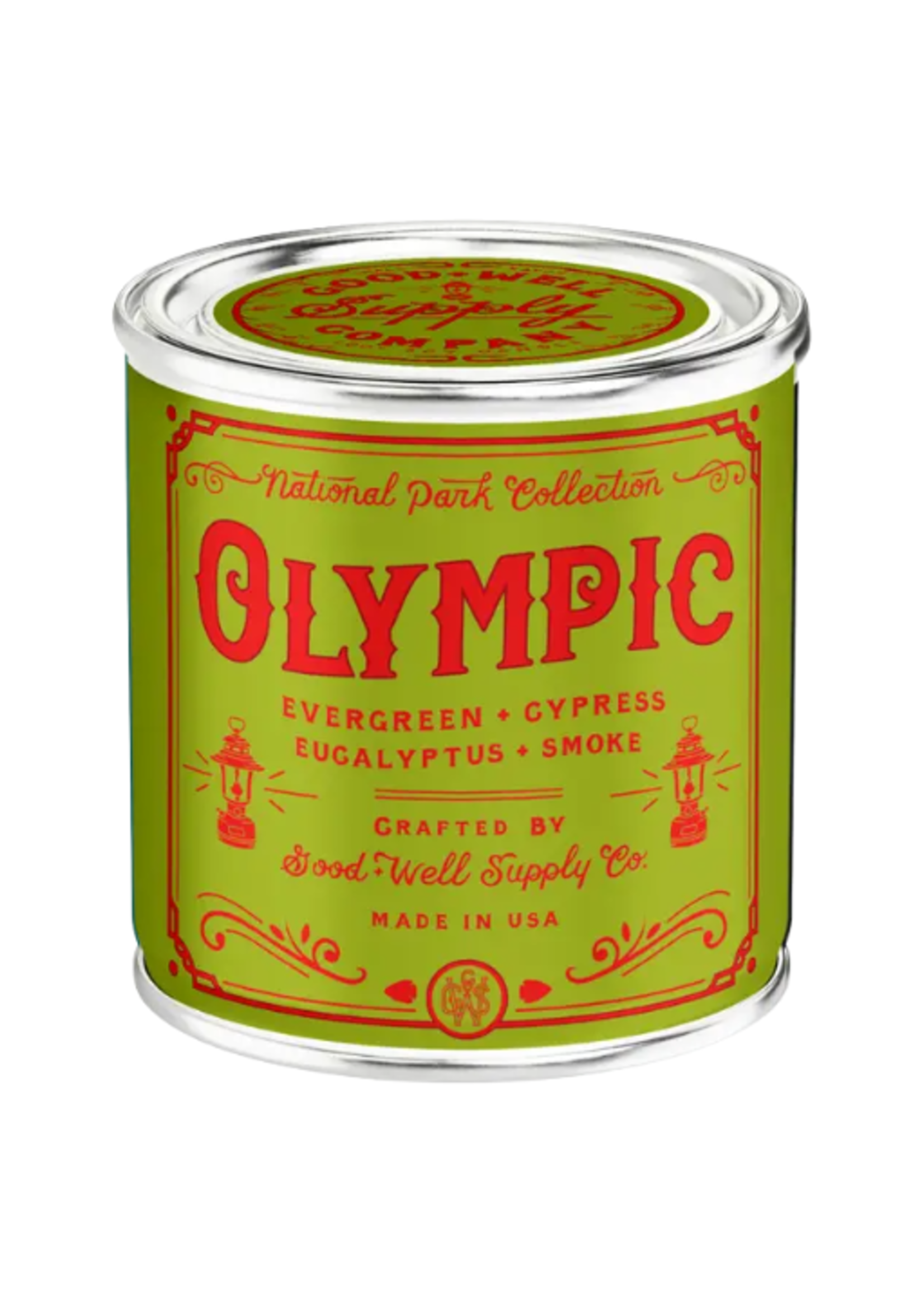 Good & Well Supply Co. Olympic National Park Candle