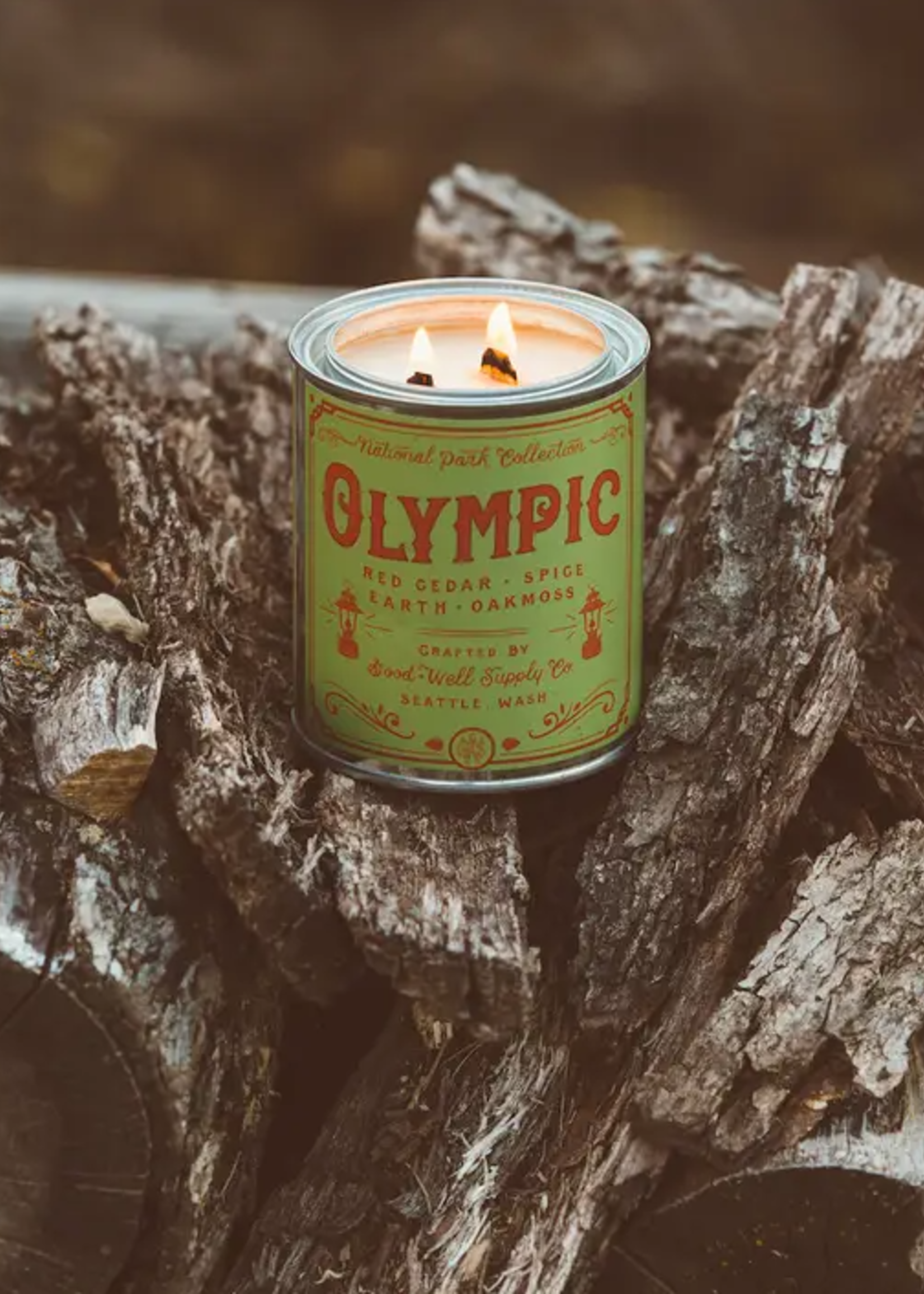 Good & Well Supply Co. Olympic National Park Candle