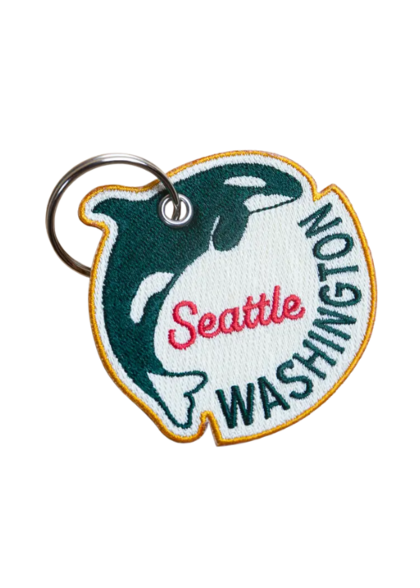 Tender Loving Empire Seattle Orca Patch Keychain