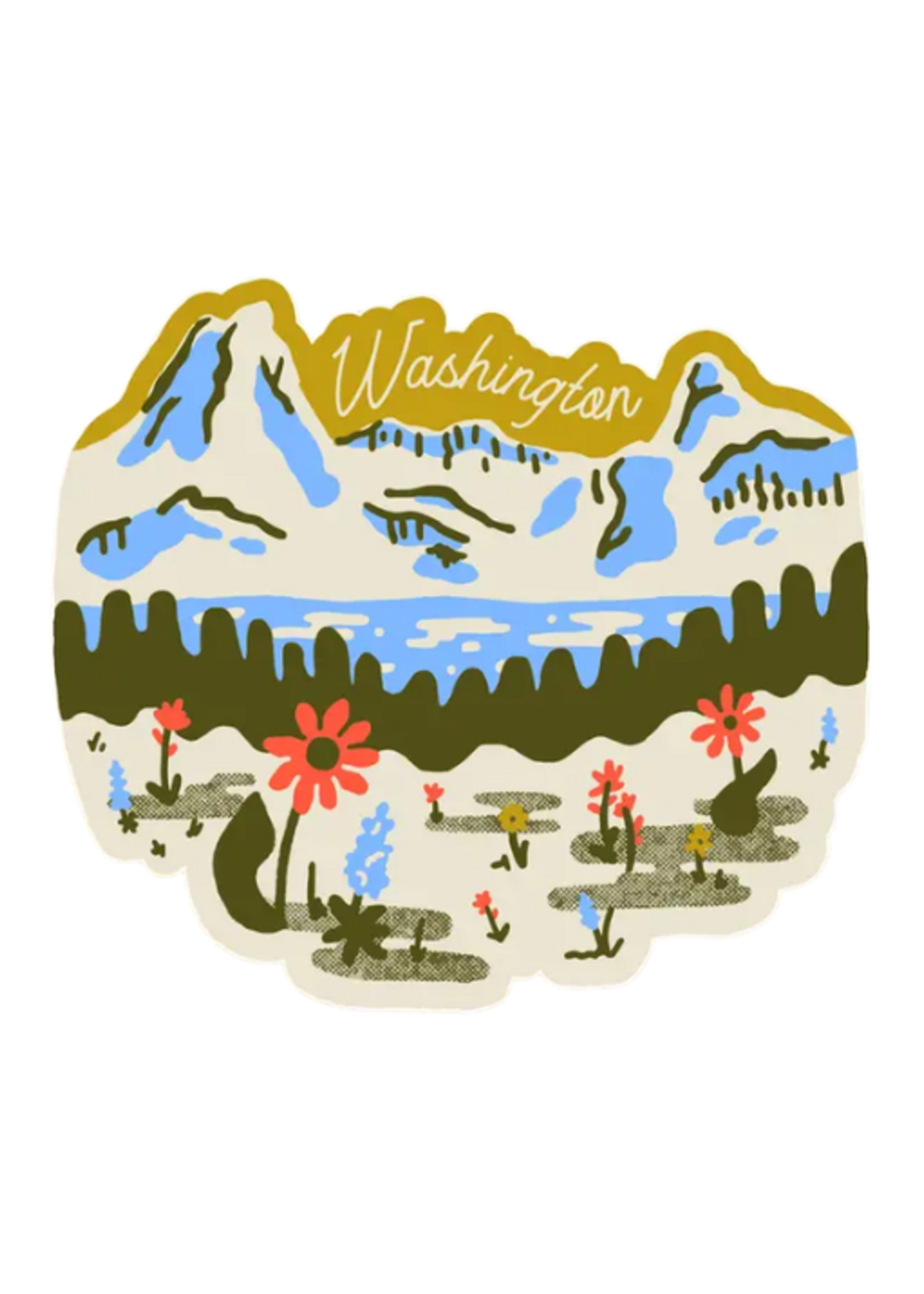 Tender Loving Empire WA Mountain Meadow Sticker