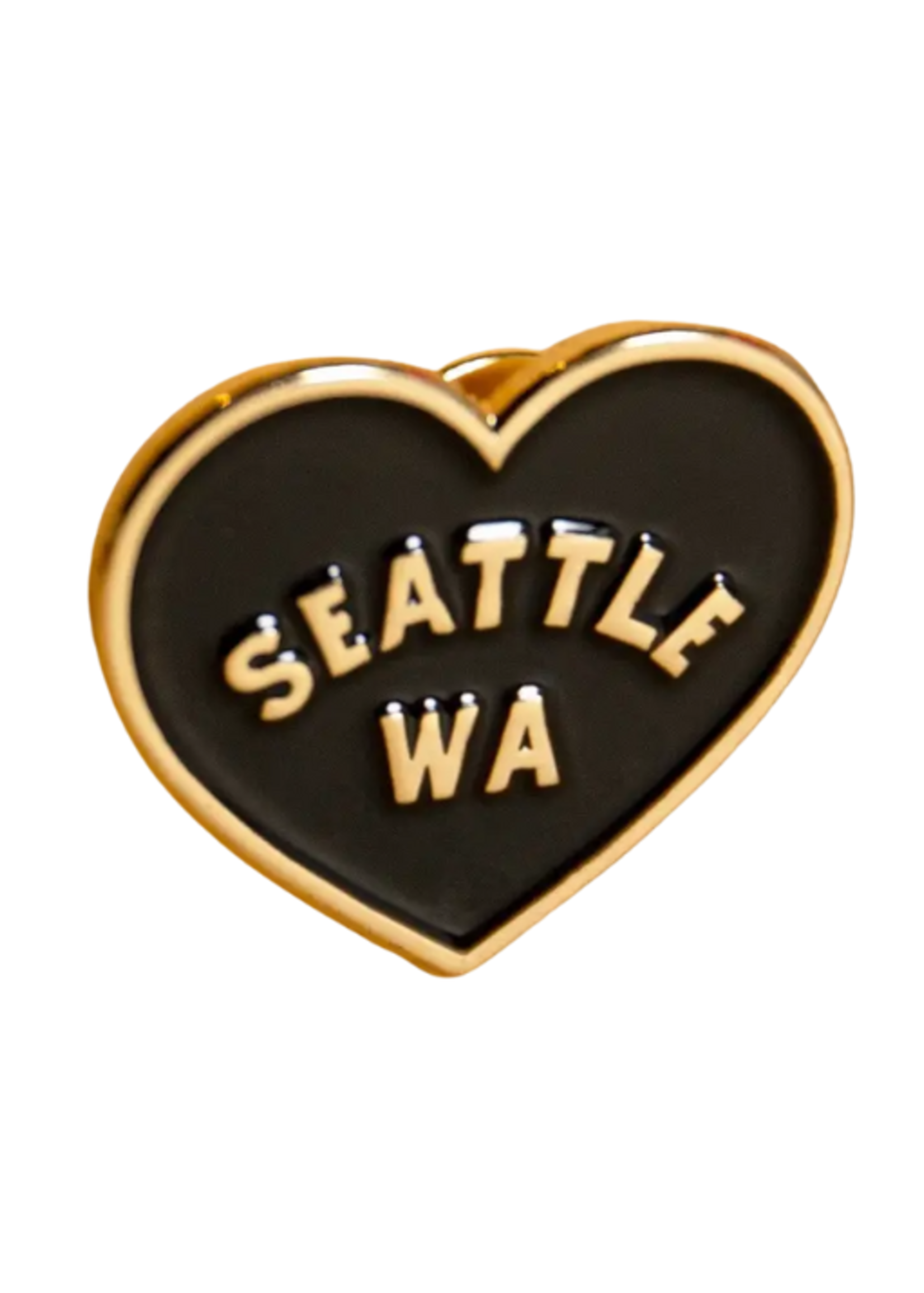Tender Loving Empire Seattle Heart Pin