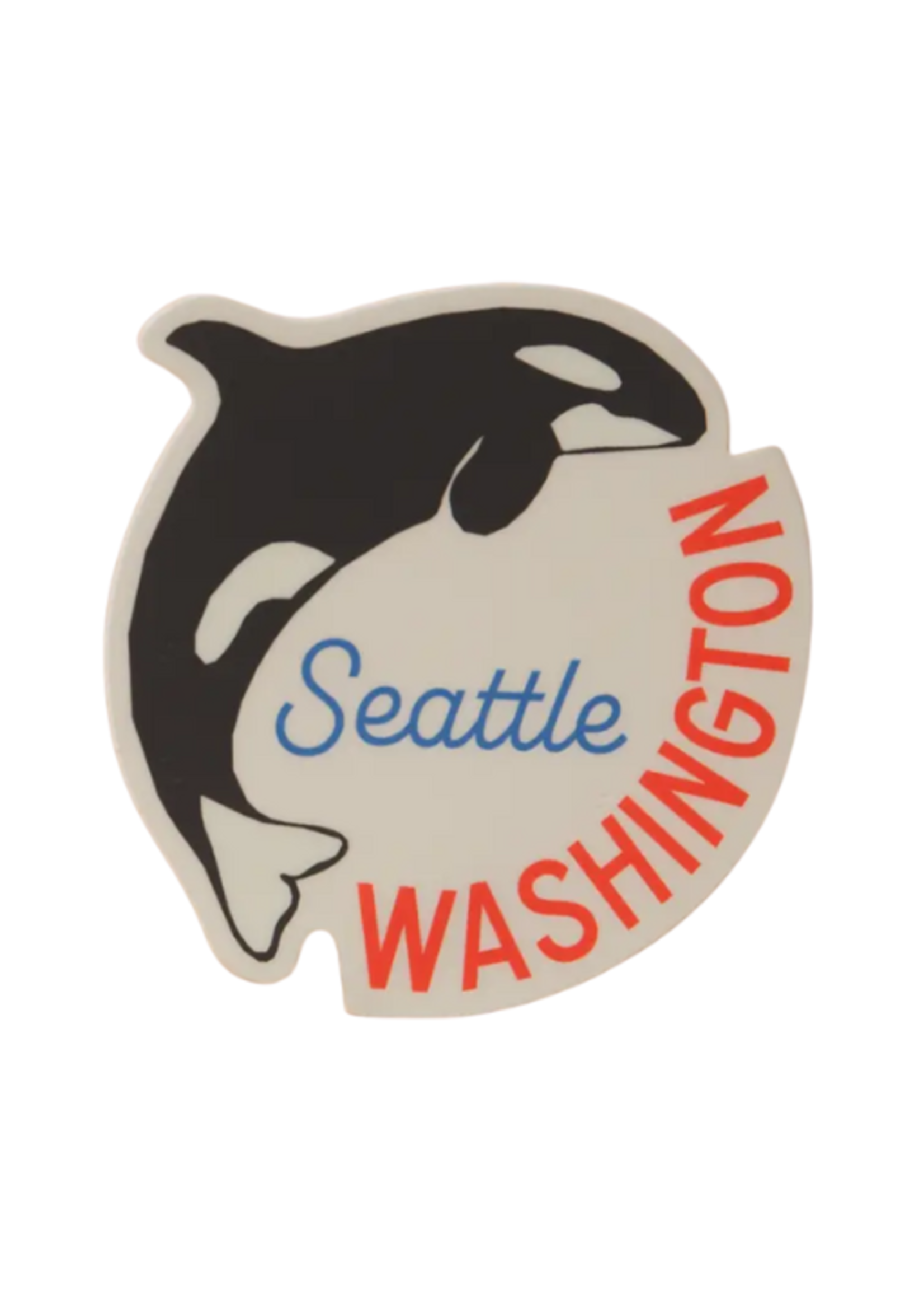 Tender Loving Empire Seattle Orca Sticker