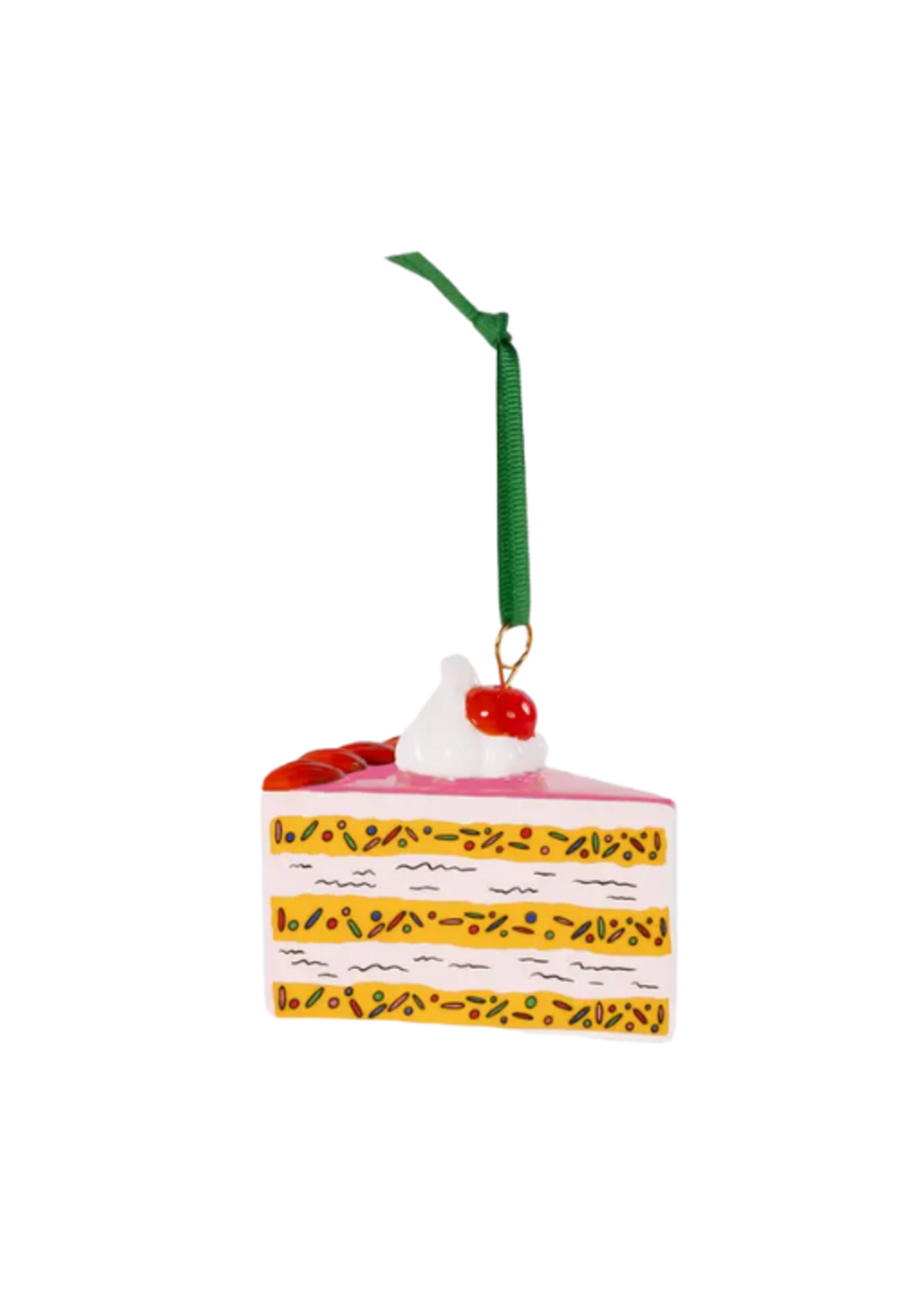 Ban.do Cake Slice Ornament