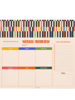 Ban.do Mid Century Stripe Desk Notepad