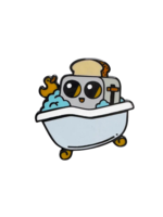 Strike Gently Co Mr. Toaster Enamel Pin