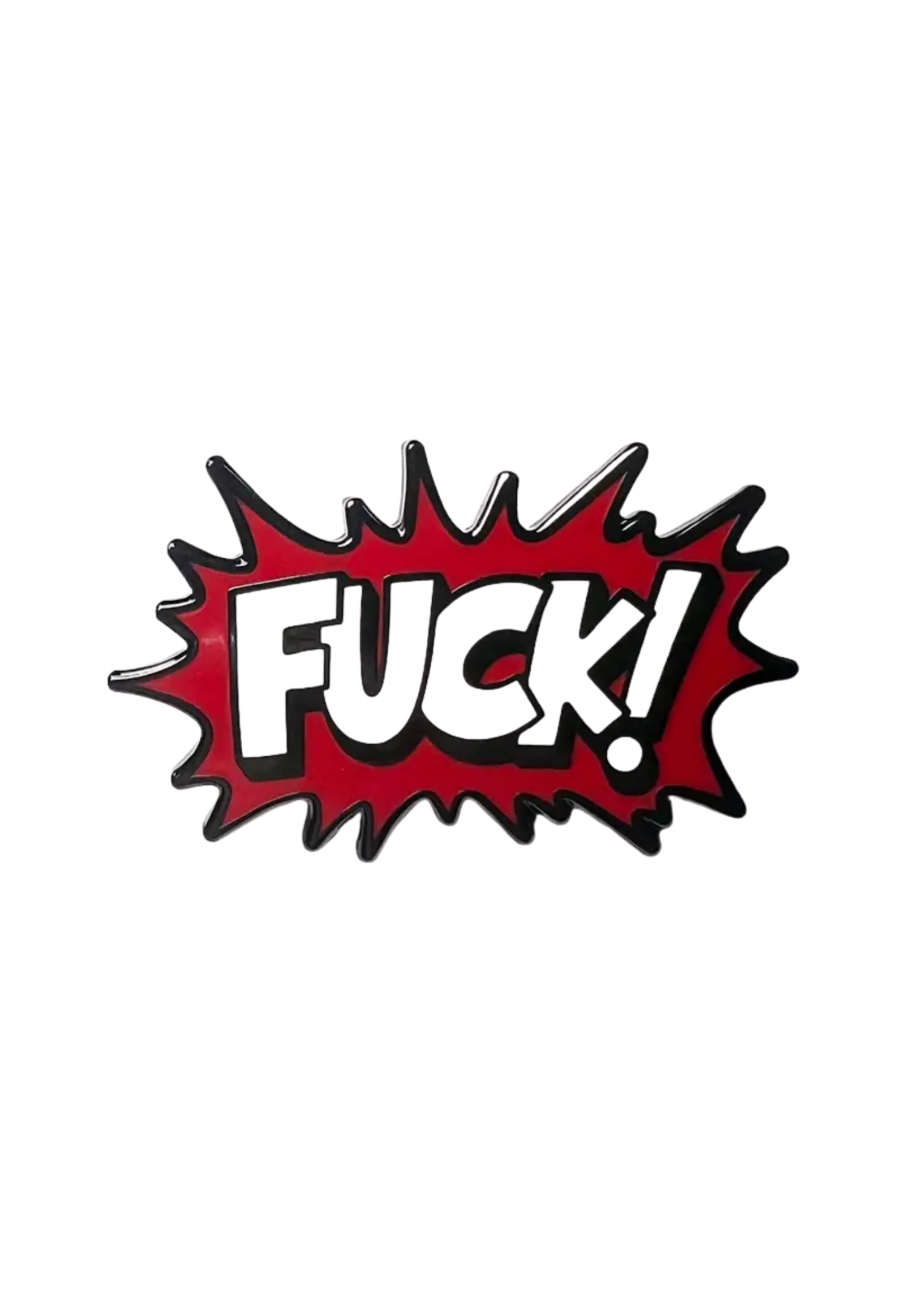 Strike Gently Co FUCK! Enamel Pin