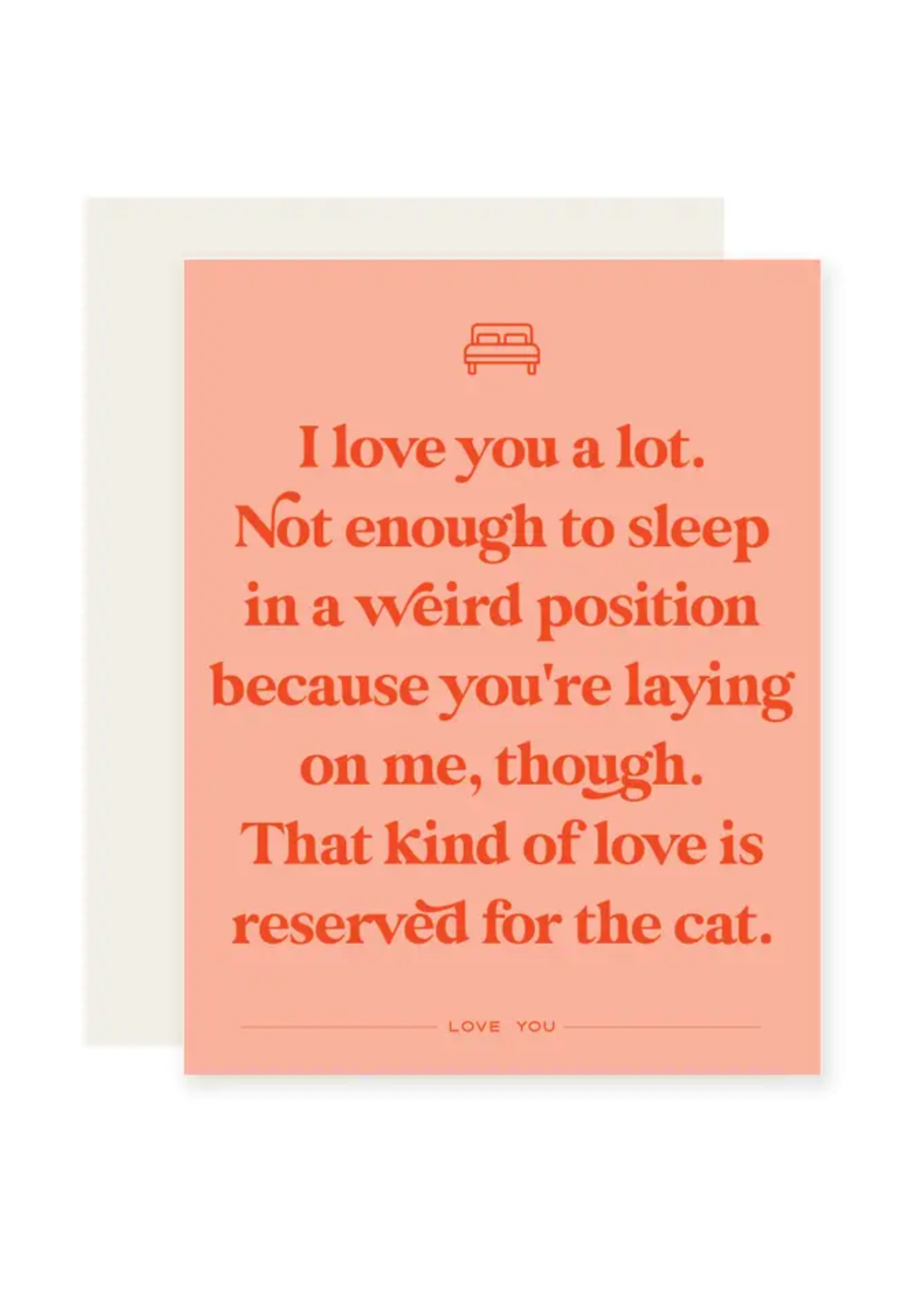 Paloma Paper Co. Love Card - Weird Position