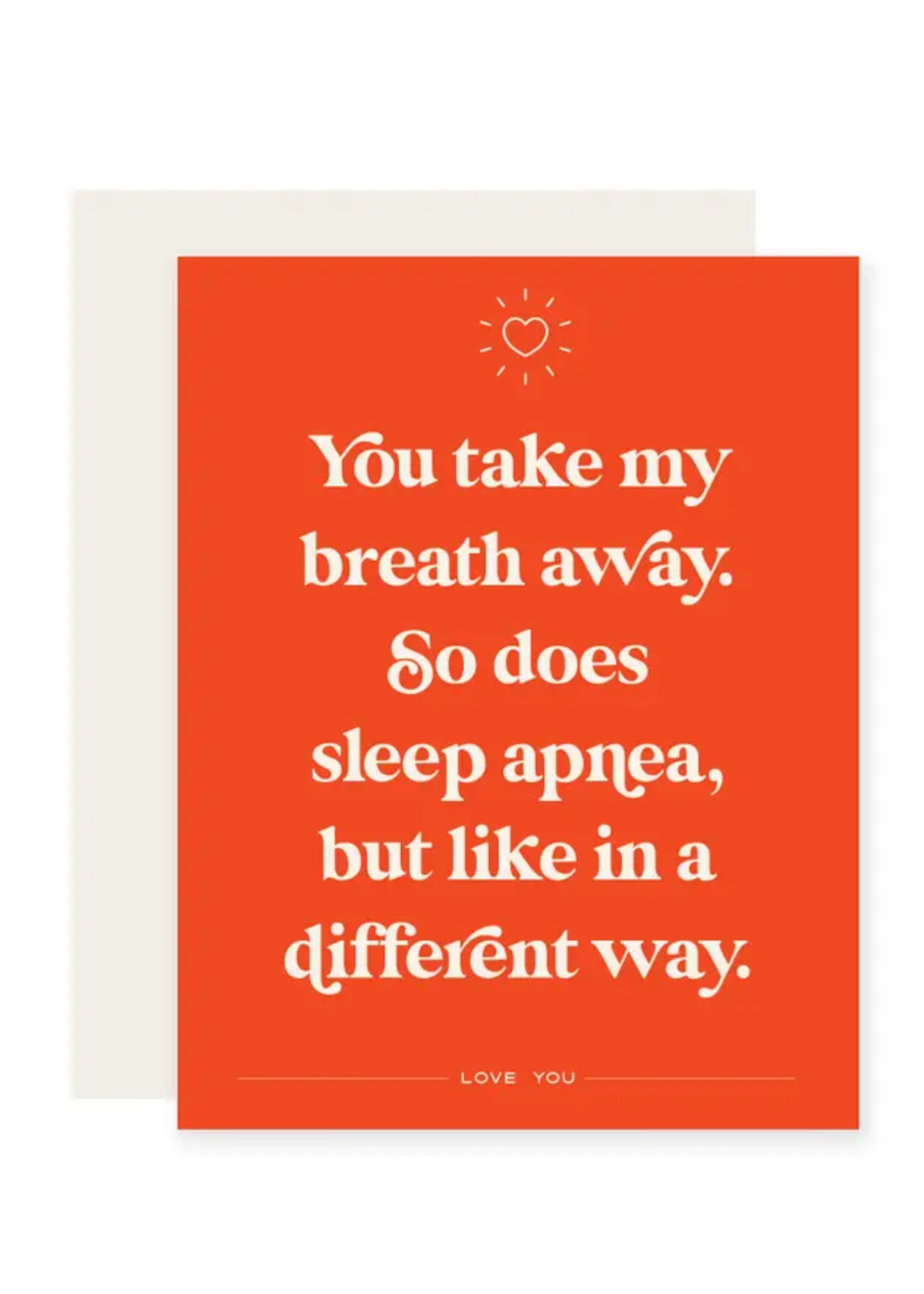 Paloma Paper Co. Love Card - Sleep Apnea