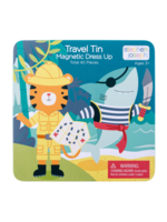 Stephen Joseph Magnetic Dress Up Travel Tin - Shark and Tiger