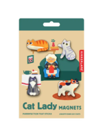 Kikkerland Design Inc Cat Lady Magnets