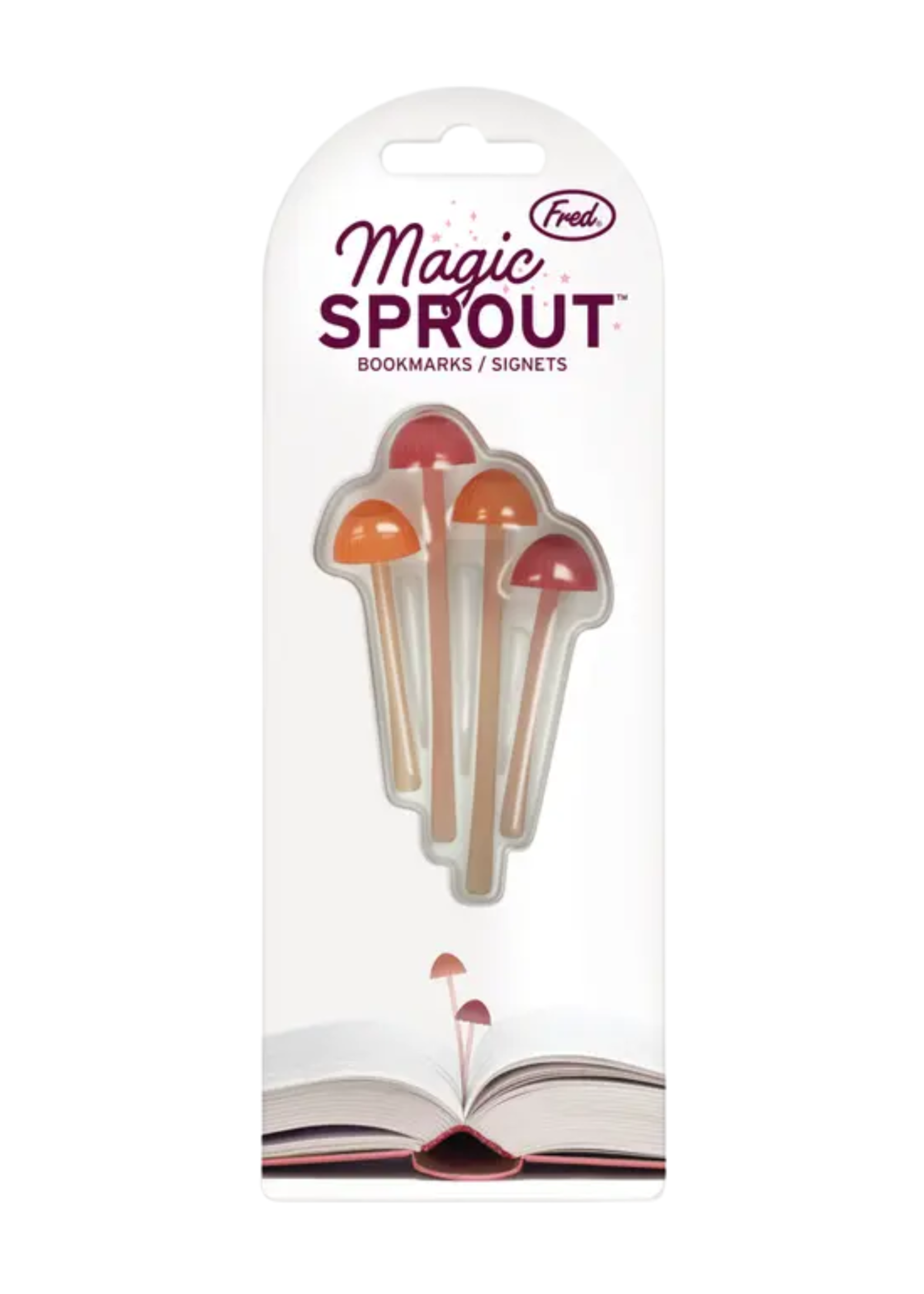 Fred Magic Mushroom Bookmark Set