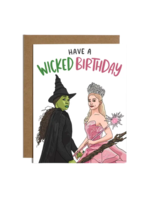 Brittany Paige Birthday Card - Glinda and Elphaba