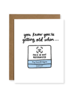 Brittany Paige Birthday Card - Face ID Not Recognized
