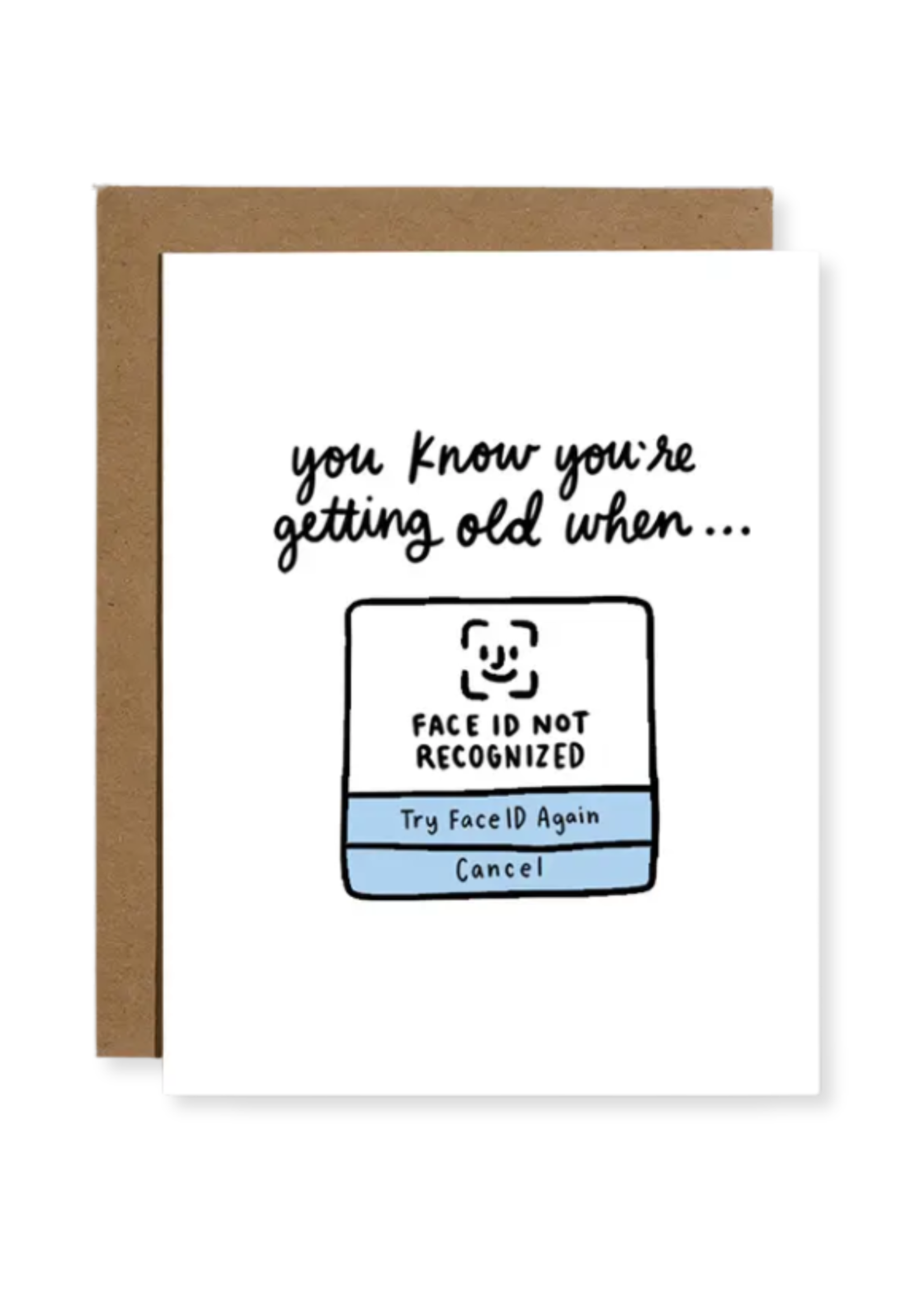 Brittany Paige Birthday Card - Face ID Not Recognized