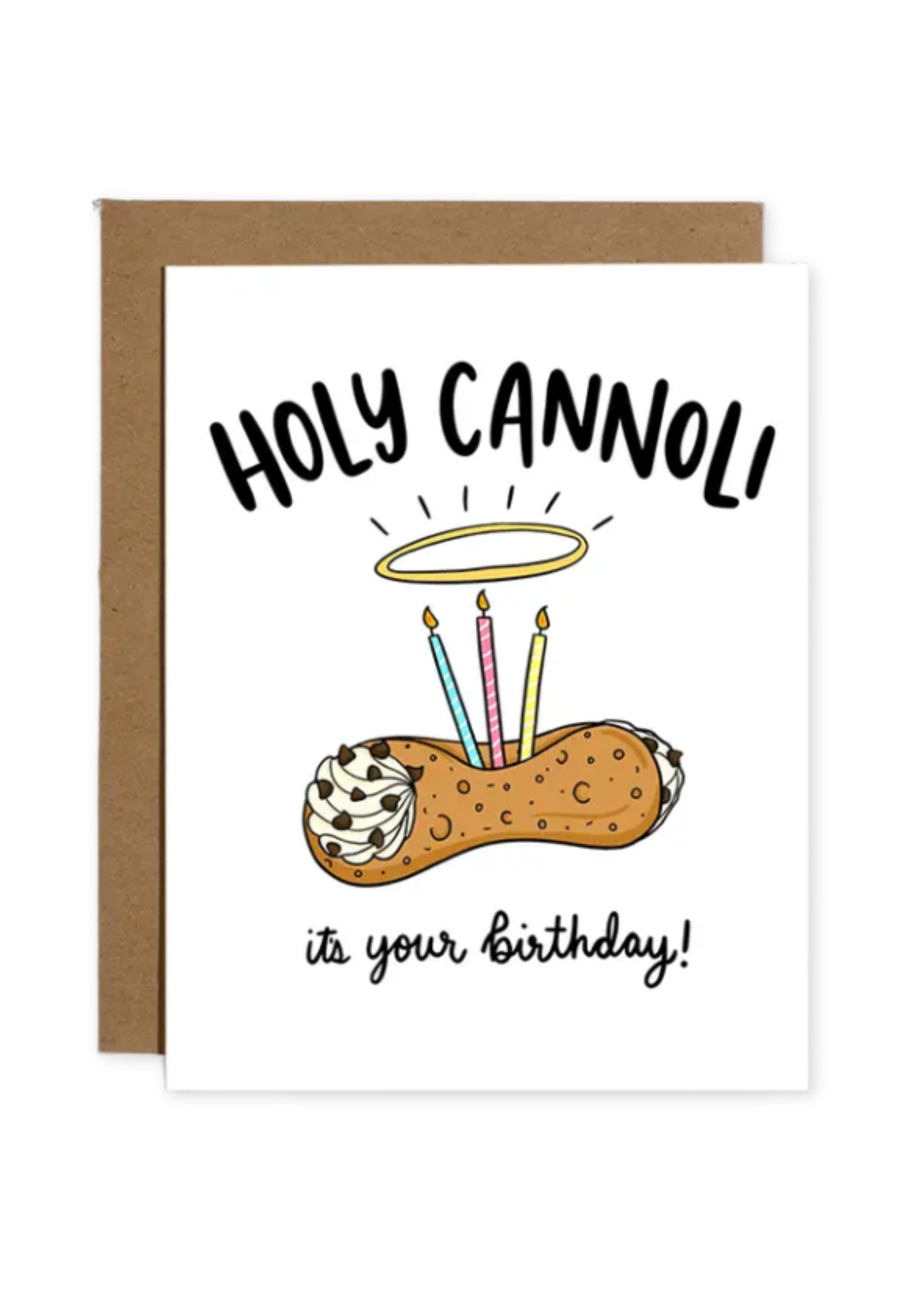 Brittany Paige Birthday Card - Holy Cannoli