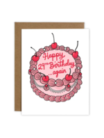 Brittany Paige Birthday Card - 29th Birthday Again