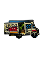 Strike Gently Co Beer Truck Deluxe Enamel Pin