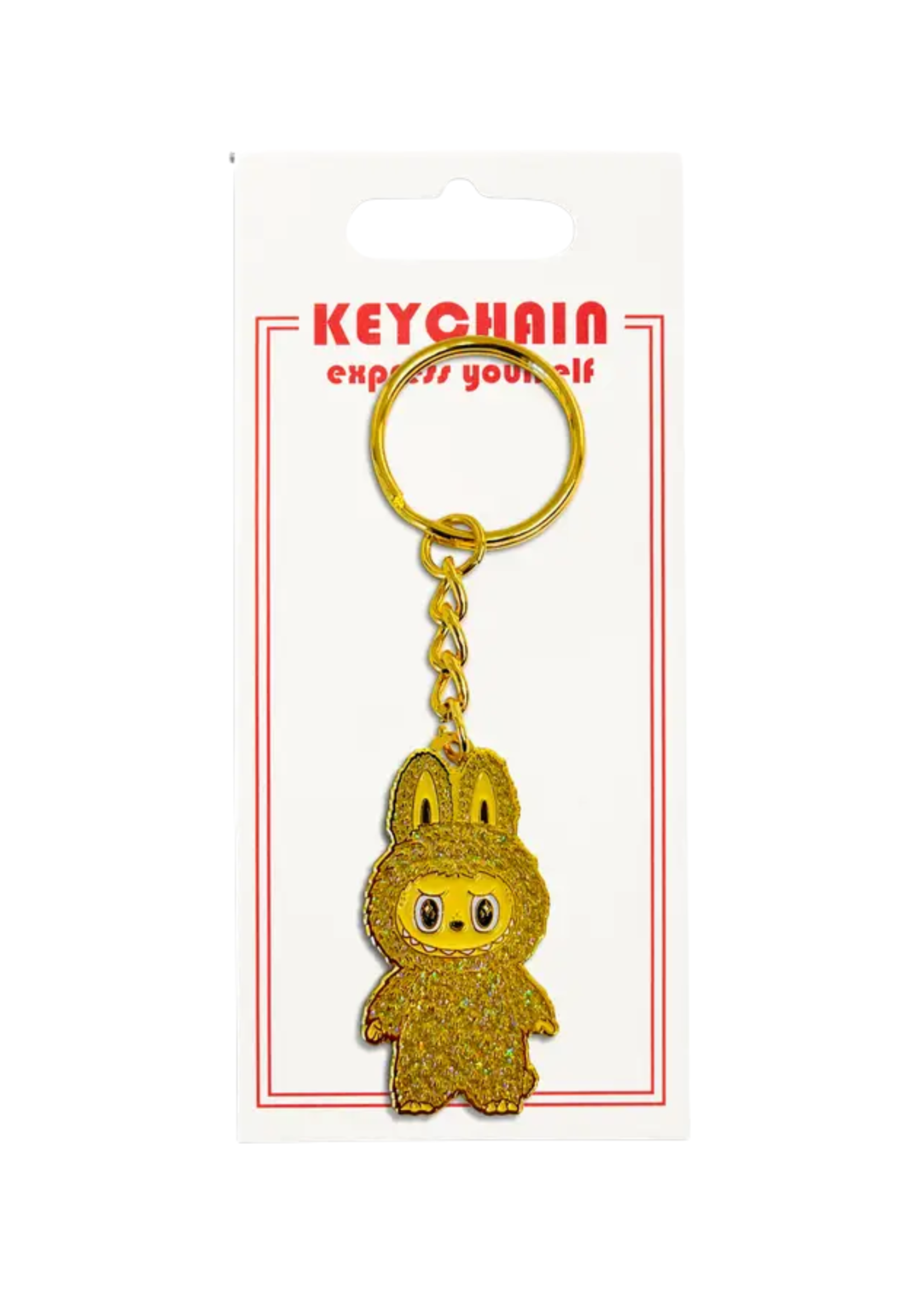 The Found Toffee Labubu Keychain