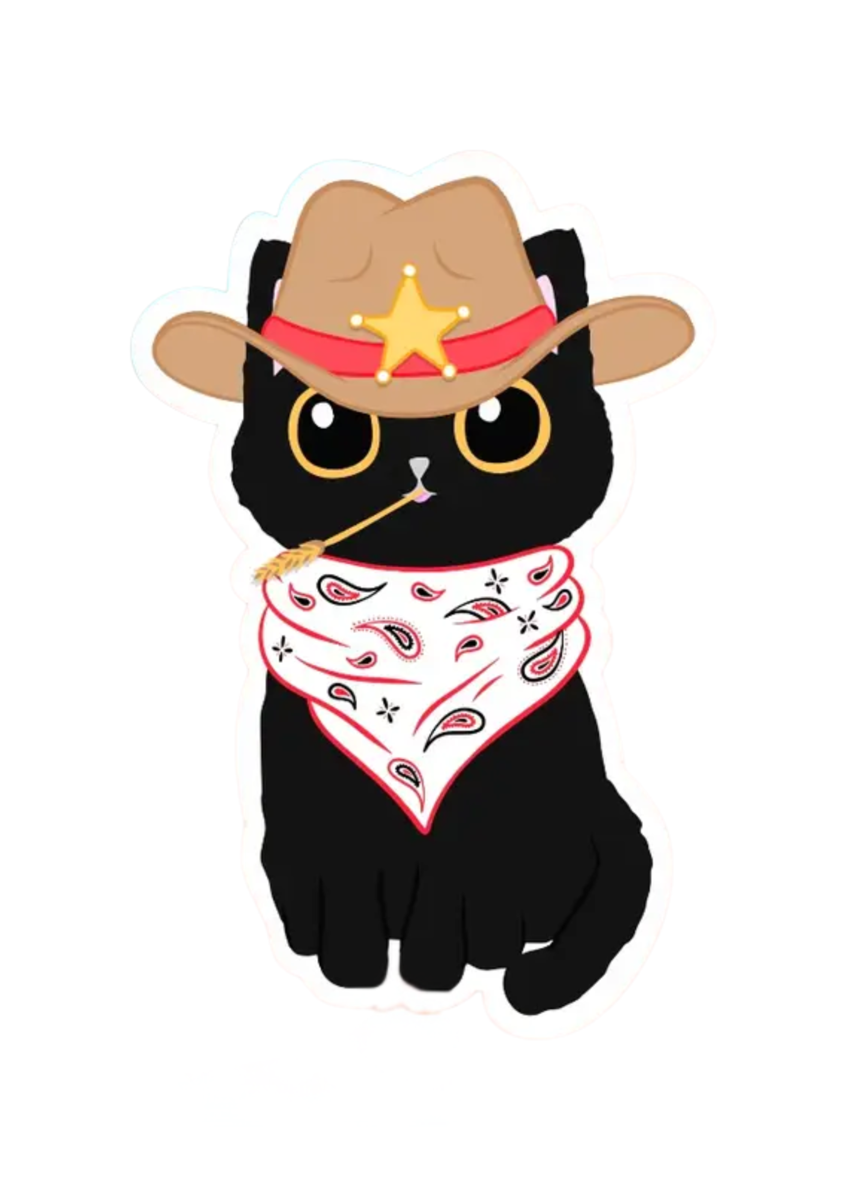 EnchantingSunshine Meowdy Sticker