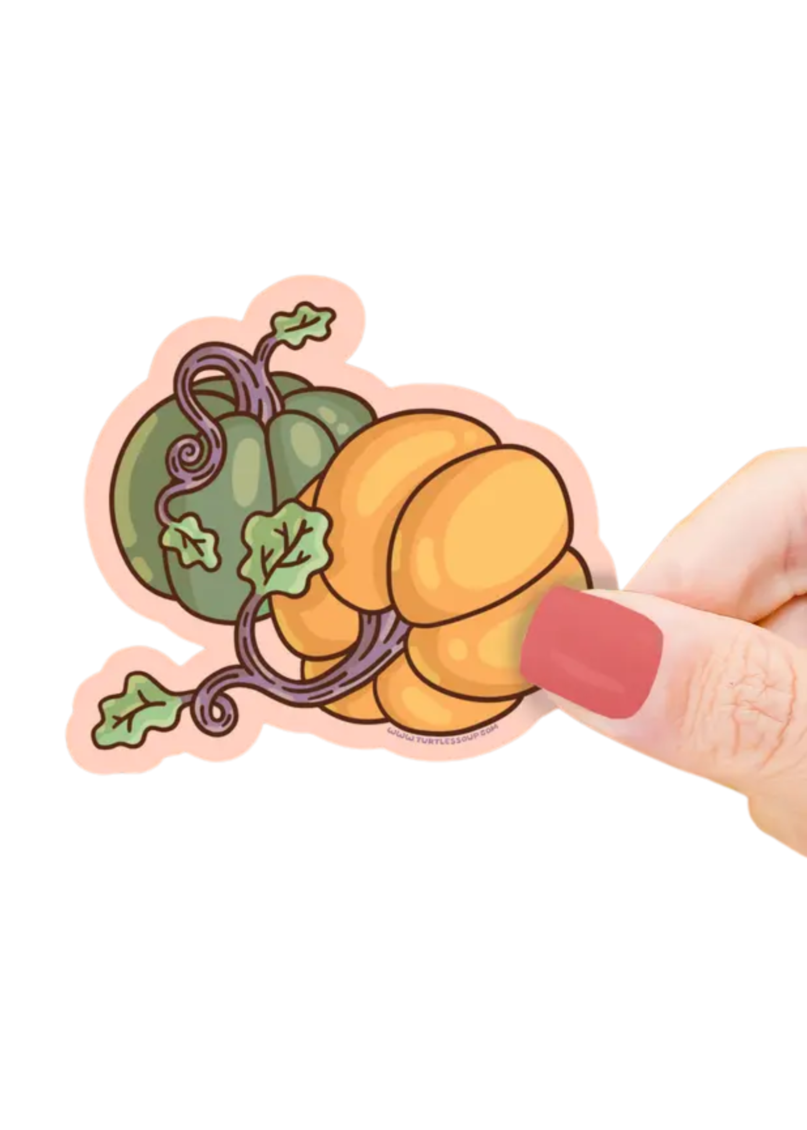 Turtle's Soup Pumpkins Sticker