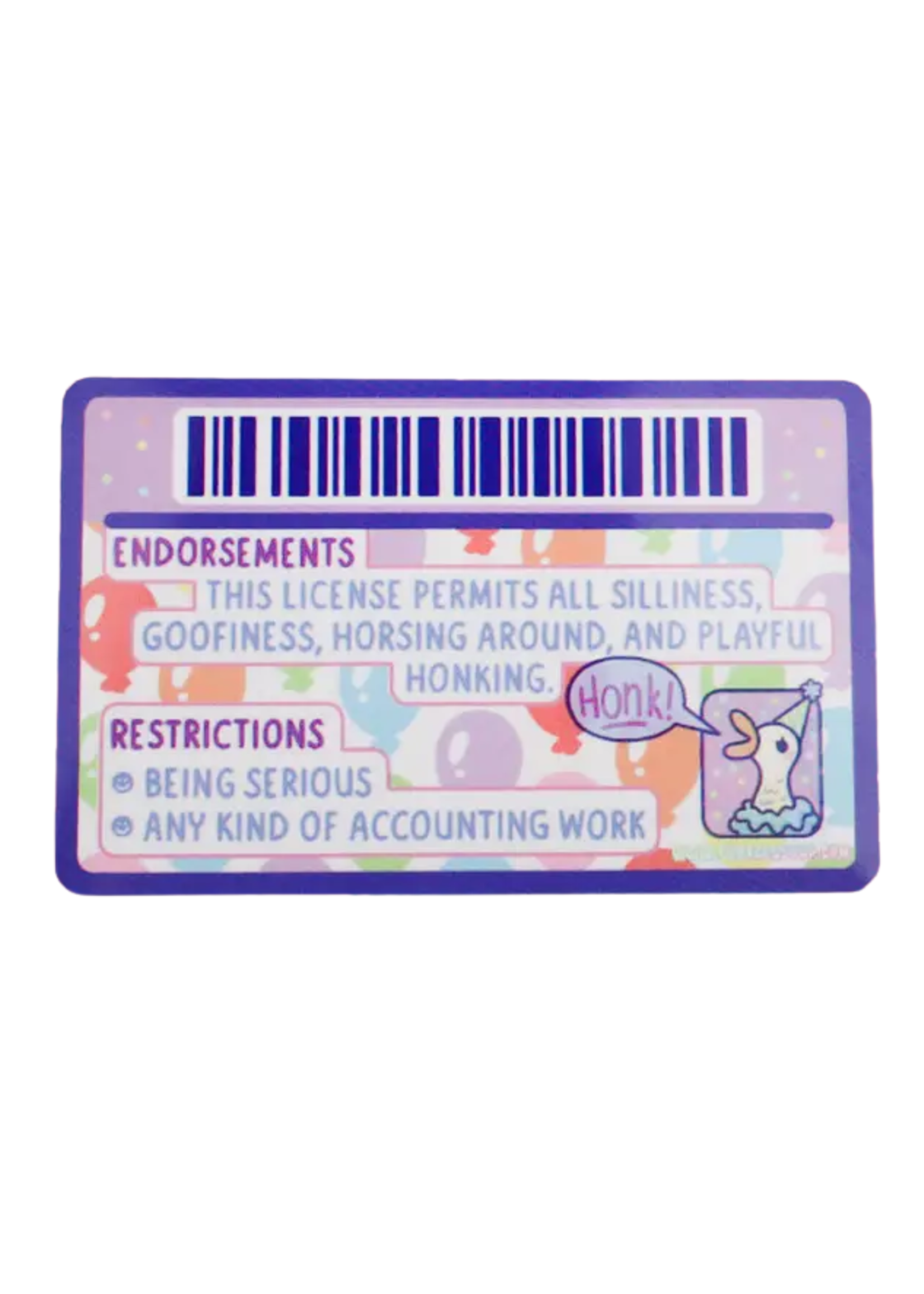 Turtle's Soup Silly Goose License Fake ID