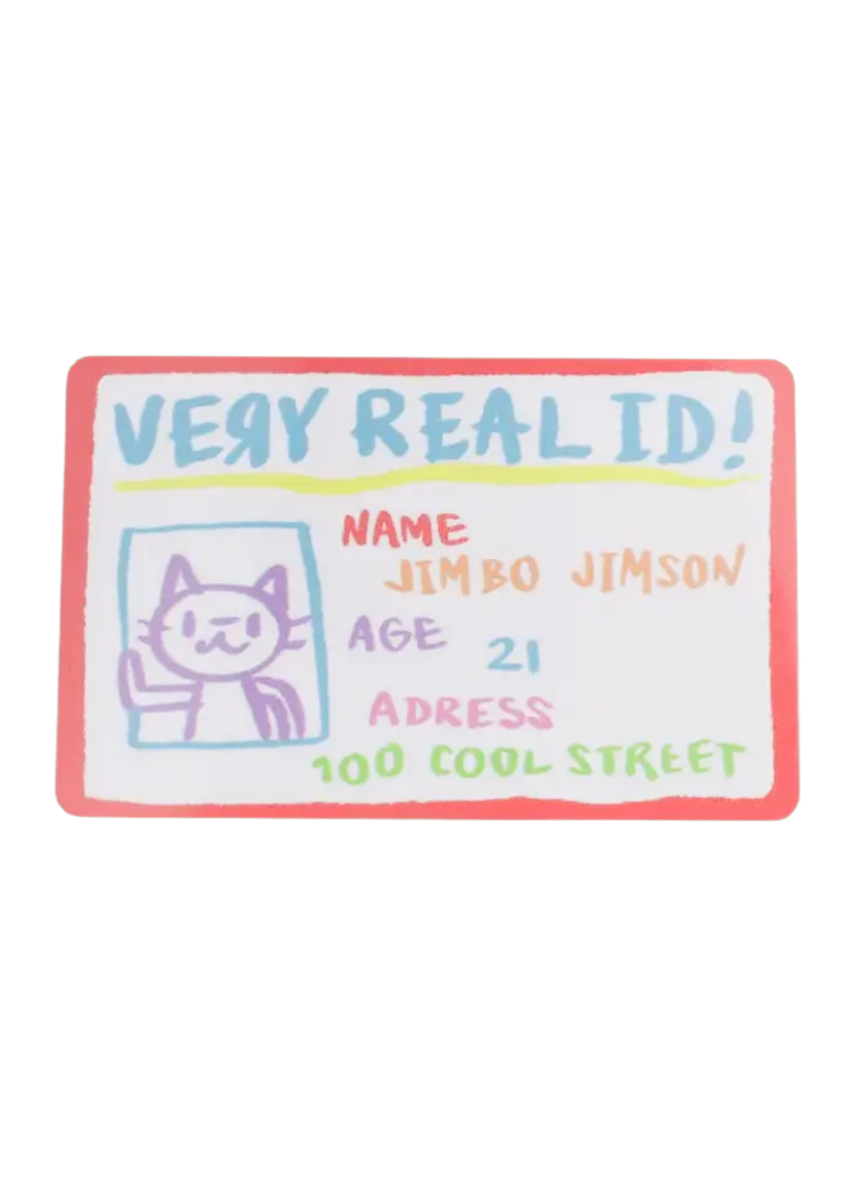 Turtle's Soup "Very Real ID" Fake ID