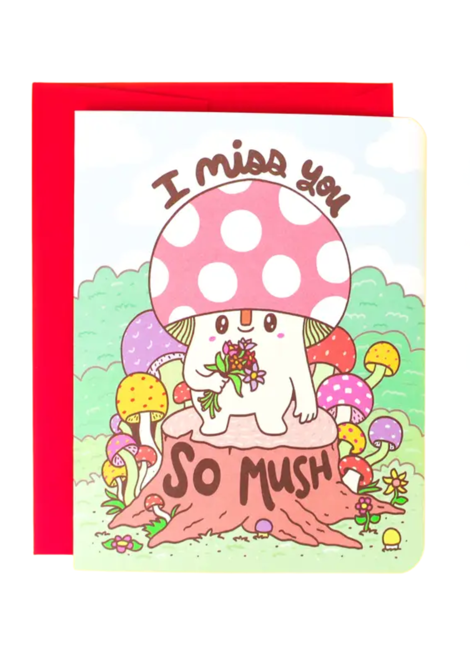 Turtle's Soup Miss You Card - Miss You So Mush
