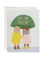 Red Cap Cards Sympathy Card - It's Ok to Cry