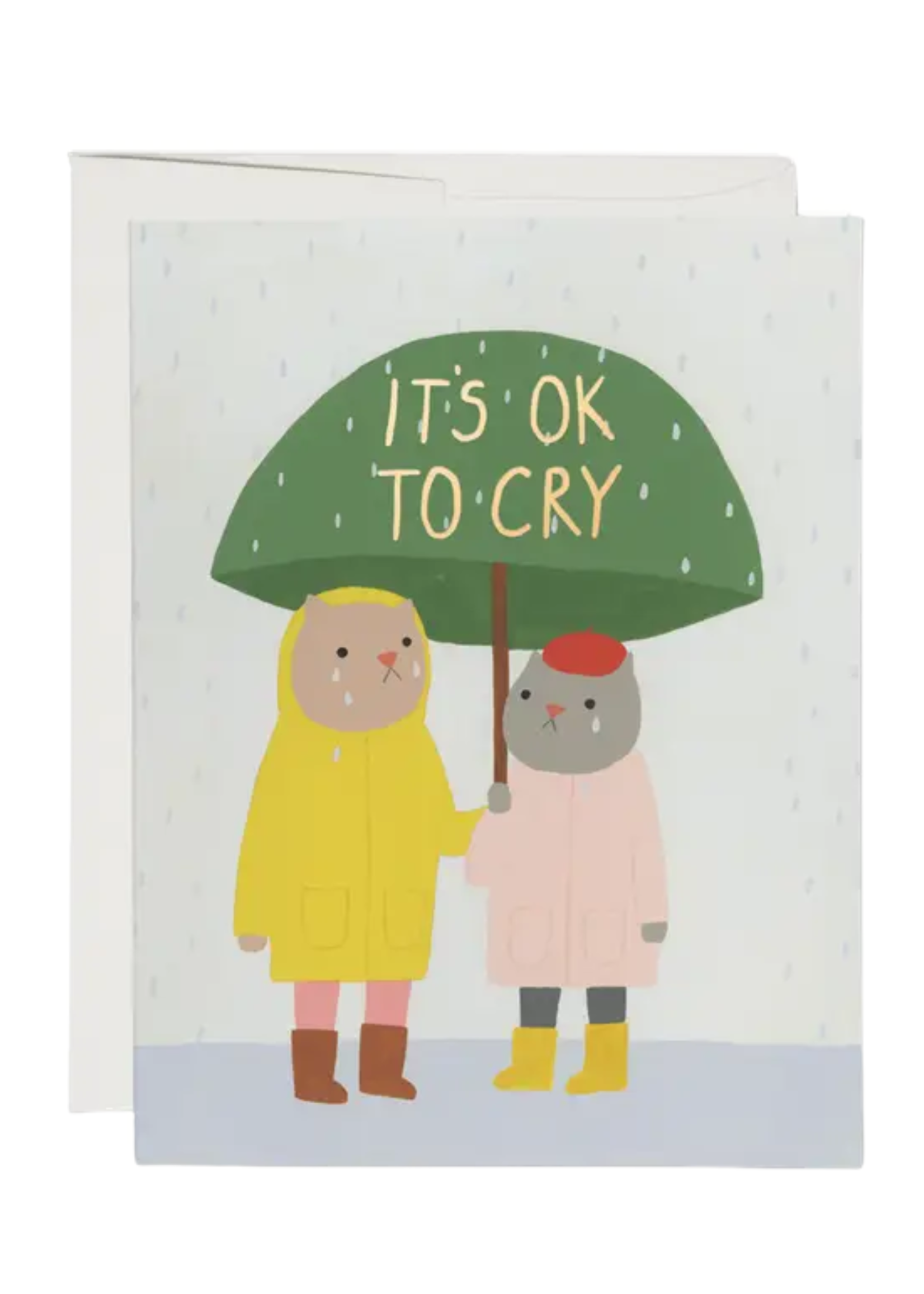 Red Cap Cards Sympathy Card - It's Ok to Cry