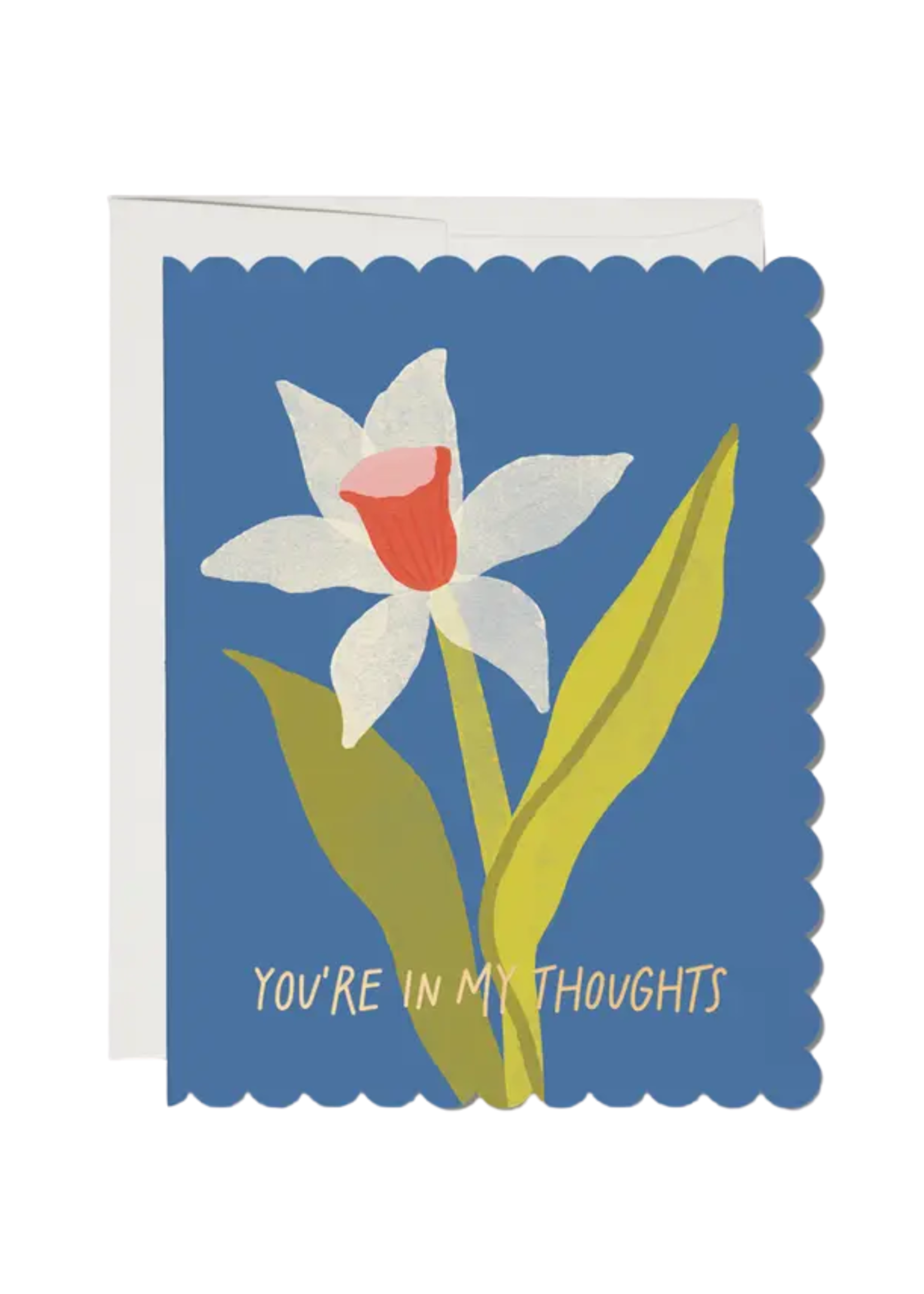 Red Cap Cards Sympathy Card - You're In My Thoughts